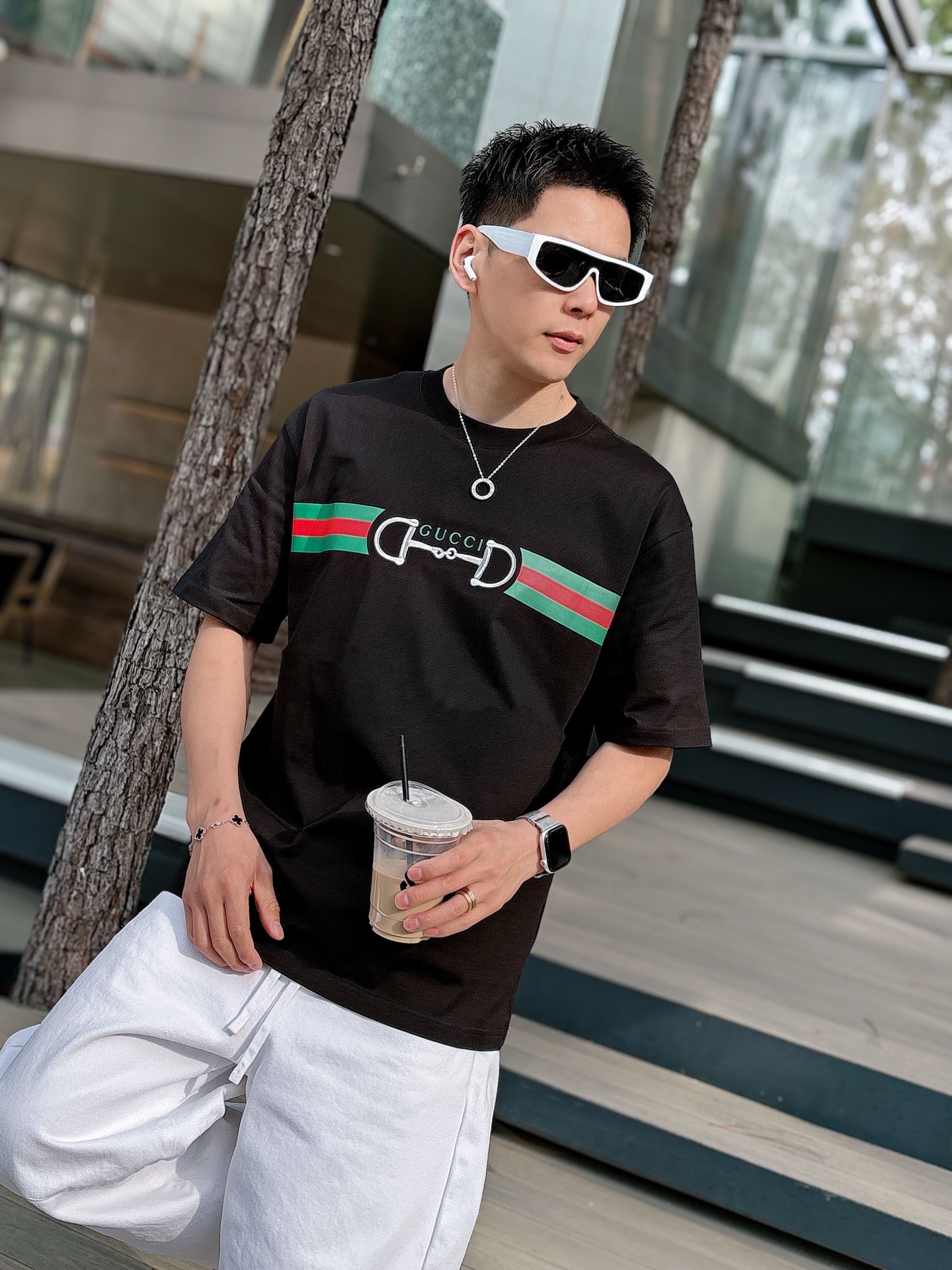 Gucci Basic Clothing Cotton Black M-l-xl