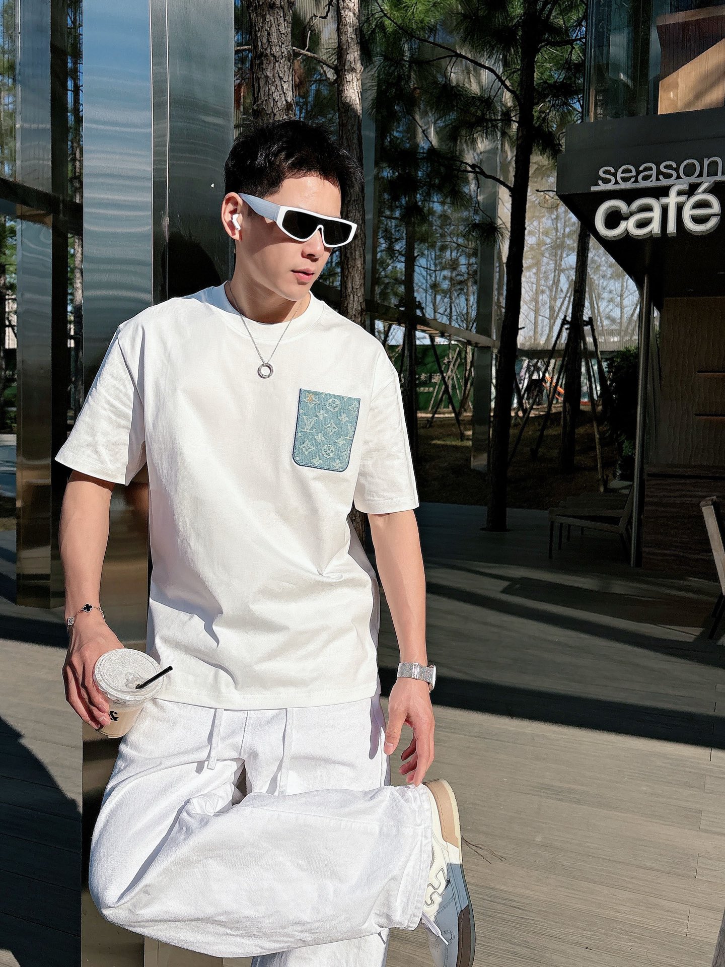 Louis Vuitton Basic Clothing Cotton Black M-l-xl