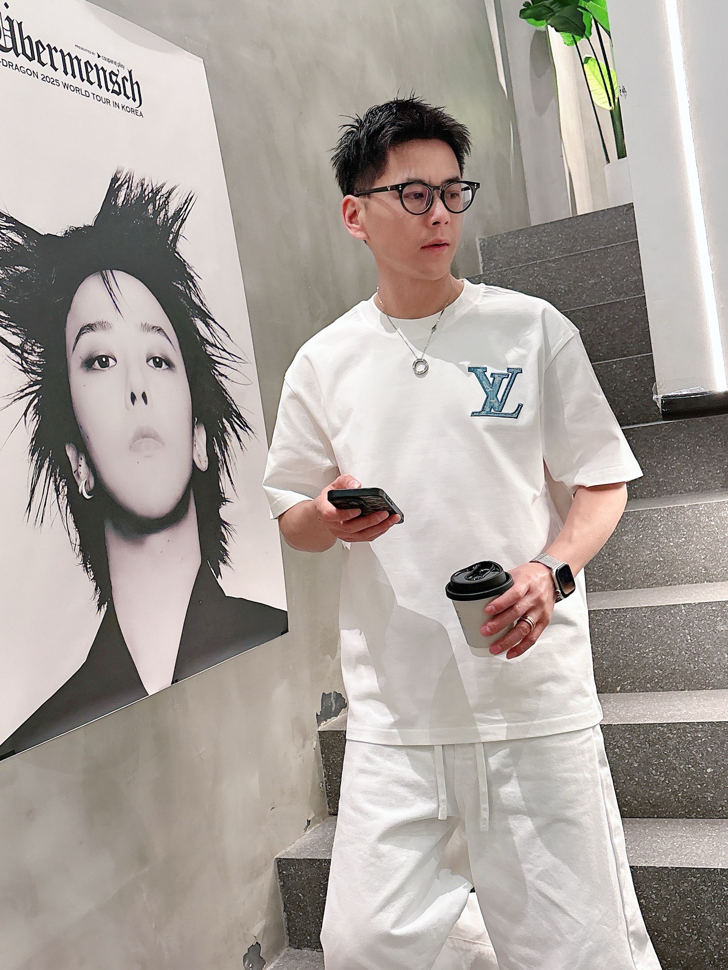 Louis Vuitton Basic Clothing Cotton Black M-l-xl