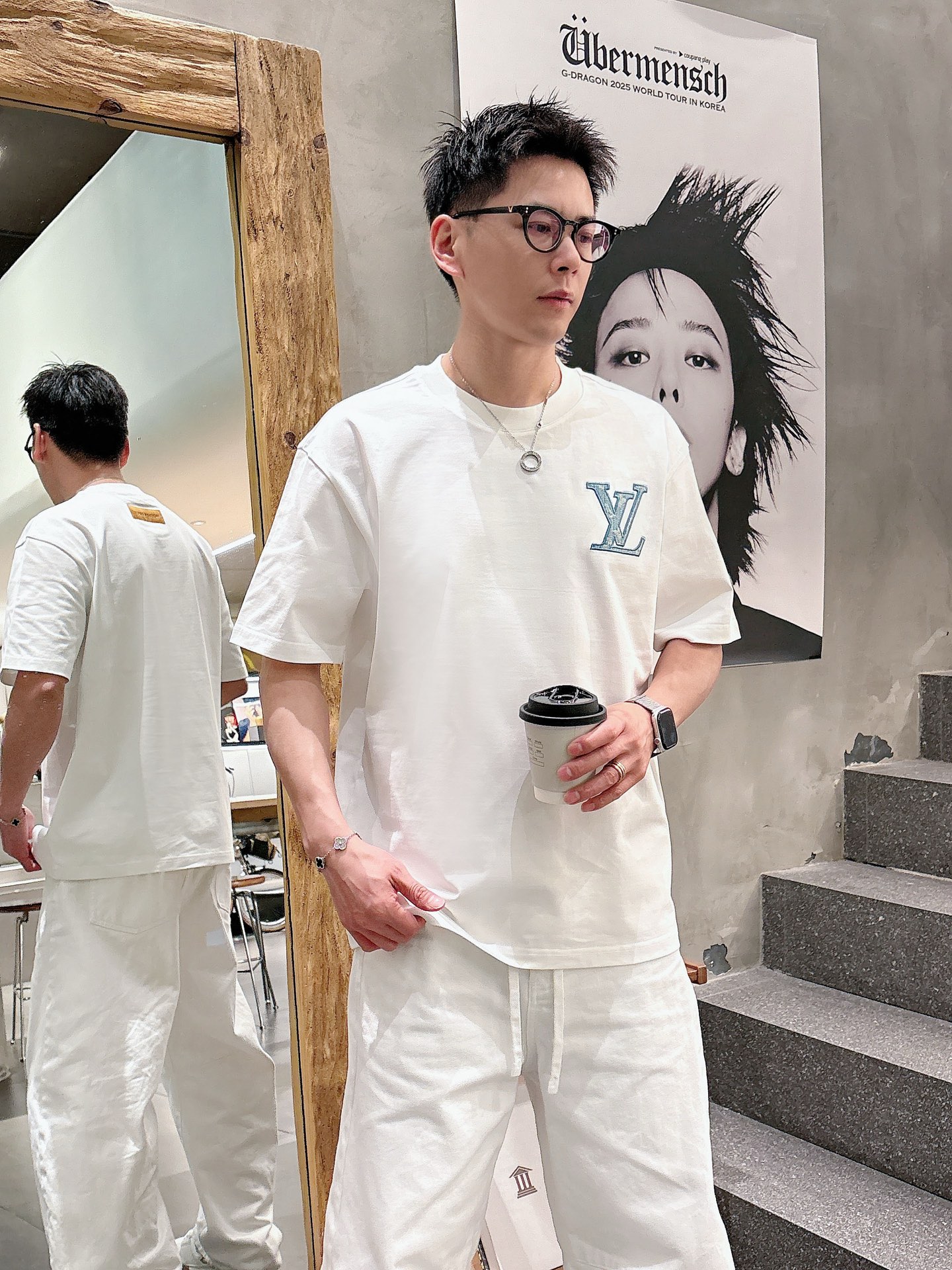 Louis Vuitton Basic Clothing Cotton Black M-l-xl