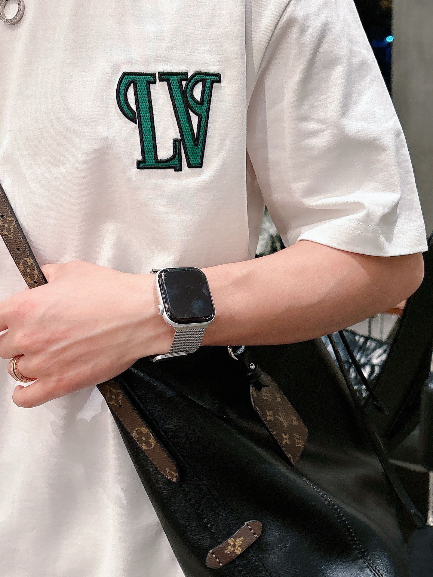 Louis Vuitton Basic Clothing Cotton Black M-l-xl