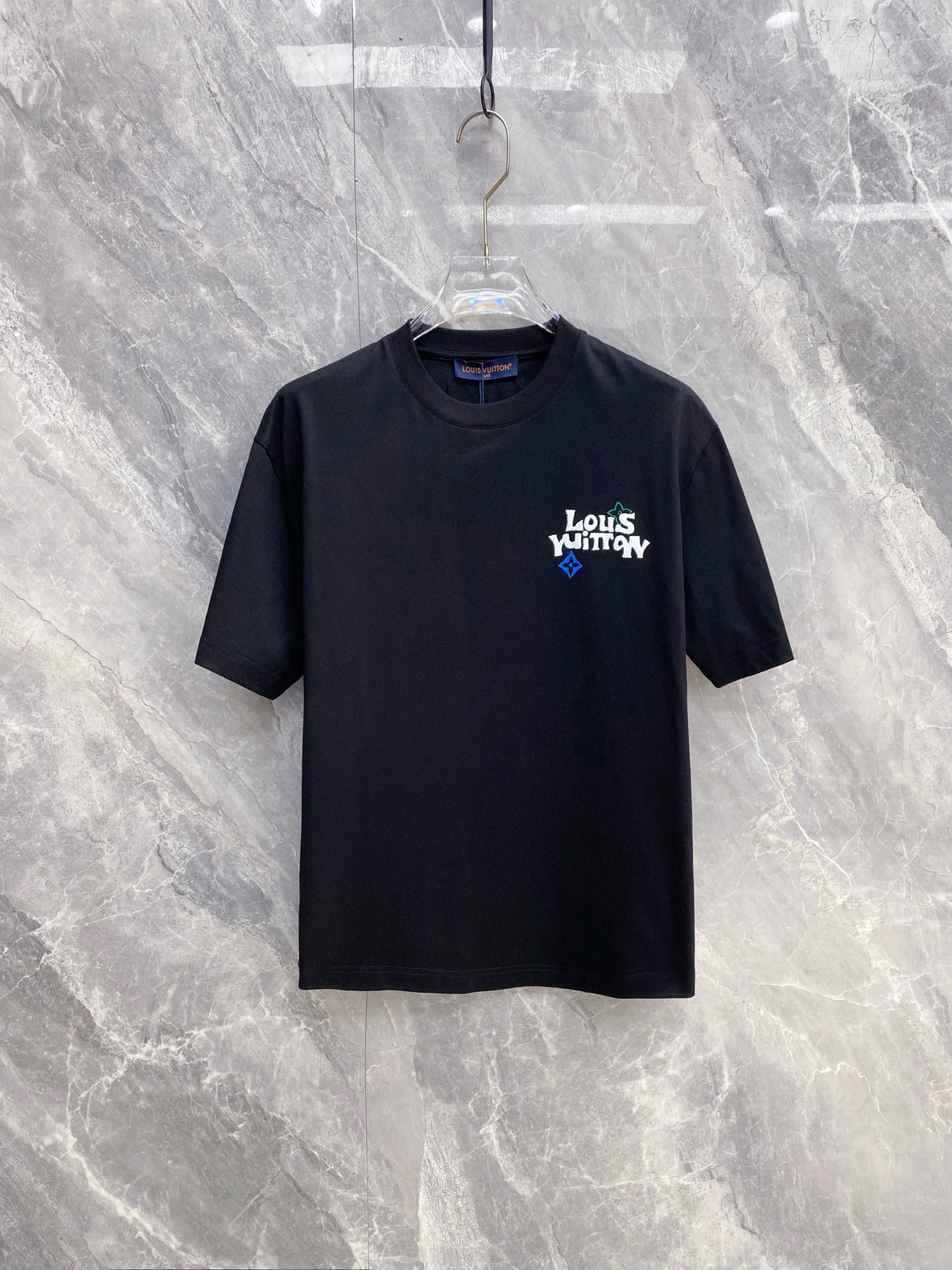 Louis Vuitton Basic Clothing Cotton Black M-l-xl