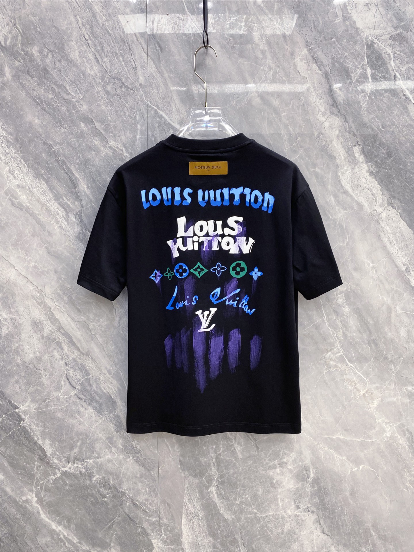 Louis Vuitton Basic Clothing Cotton Black M-l-xl