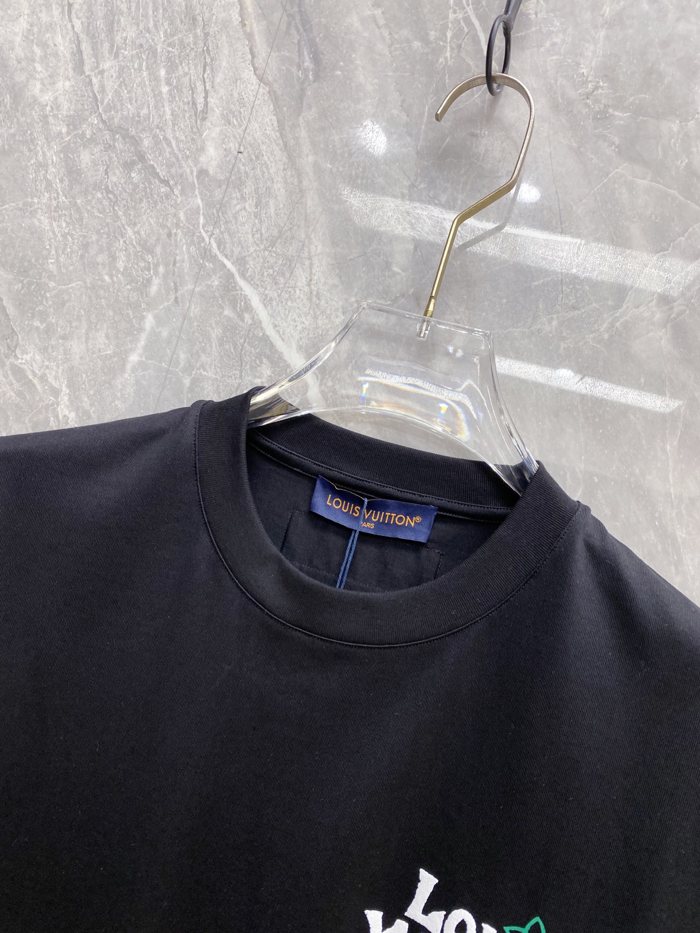 Louis Vuitton Basic Clothing Cotton Black M-l-xl