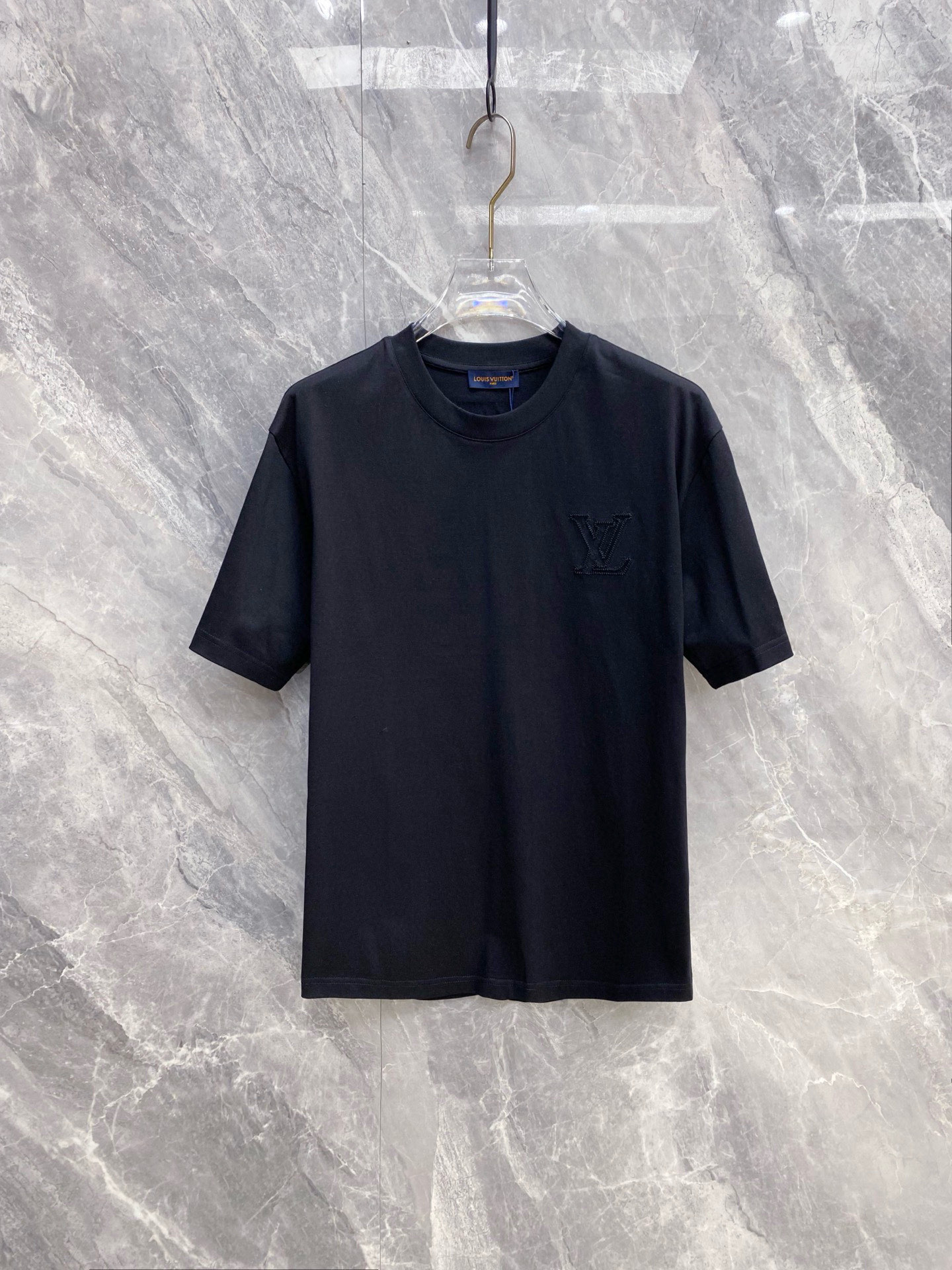 Louis Vuitton Basic Clothing Cotton Black M-l-xl