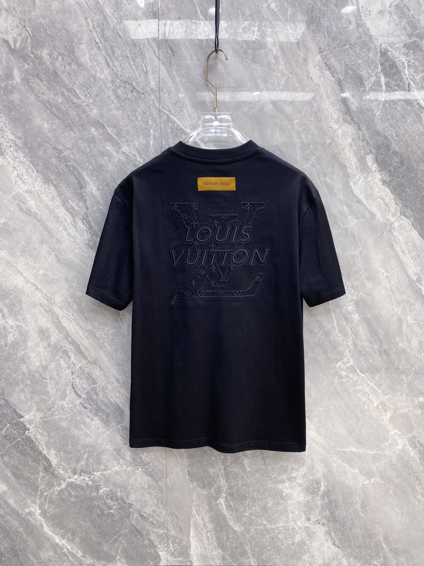 Louis Vuitton Basic Clothing Cotton Black M-l-xl