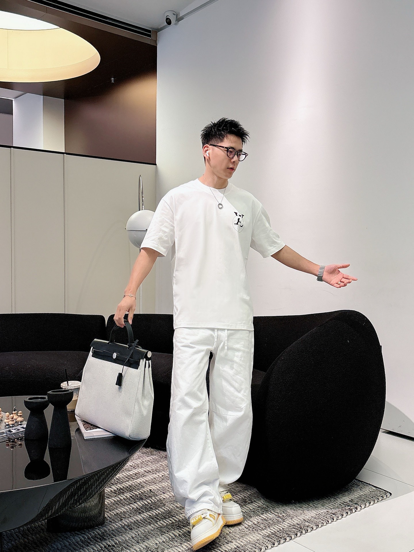 Louis Vuitton Basic Clothing Cotton Black M-l-xl
