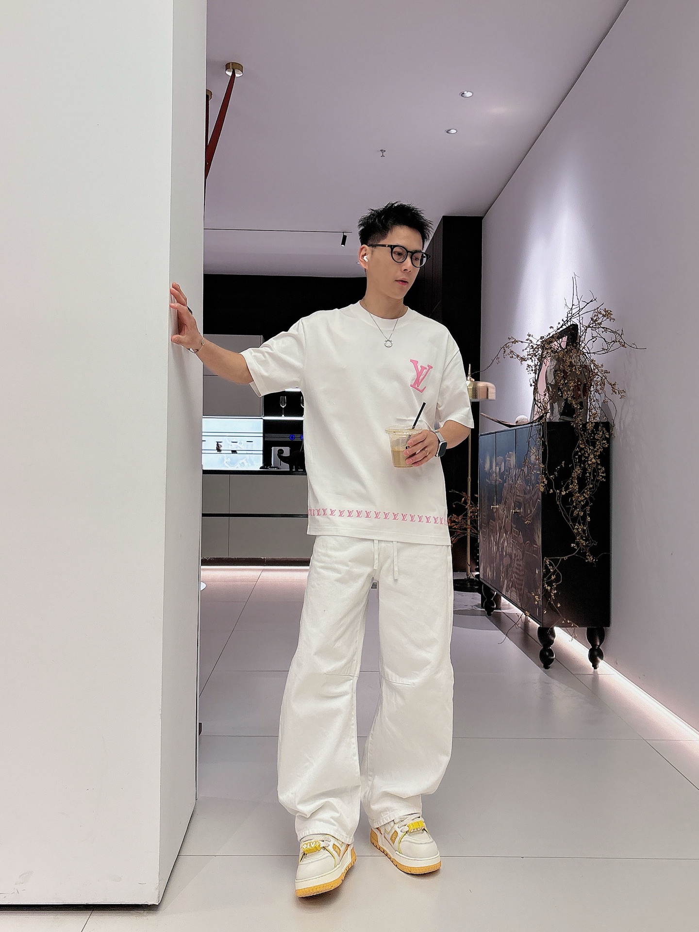 Louis Vuitton Basic Clothing Cotton Black M-l-xl