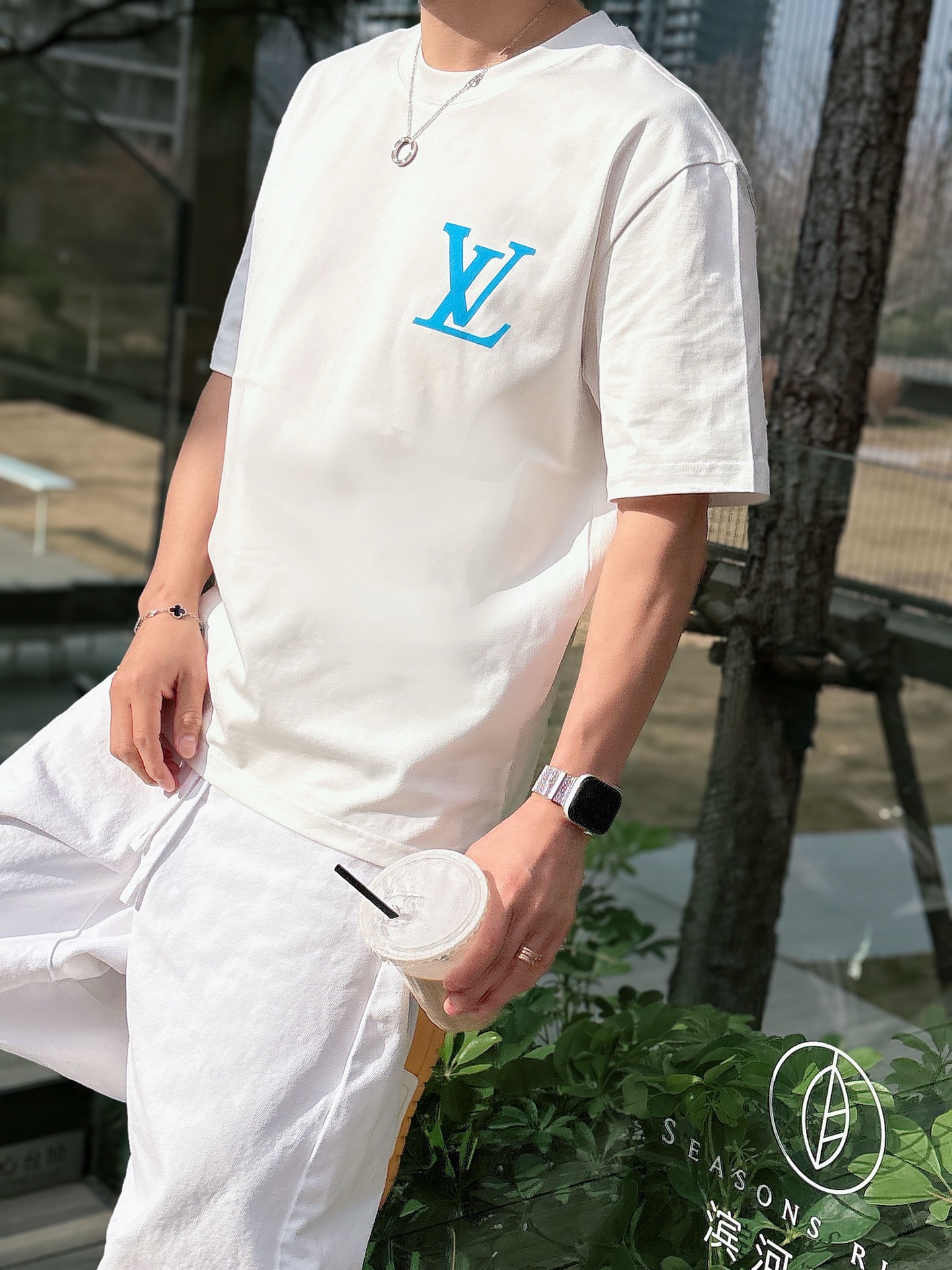 Louis Vuitton Basic Clothing Cotton Black M-l-xl