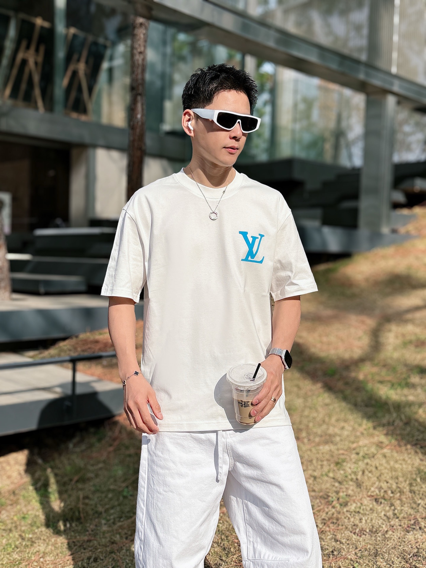 Louis Vuitton Basic Clothing Cotton Black M-l-xl