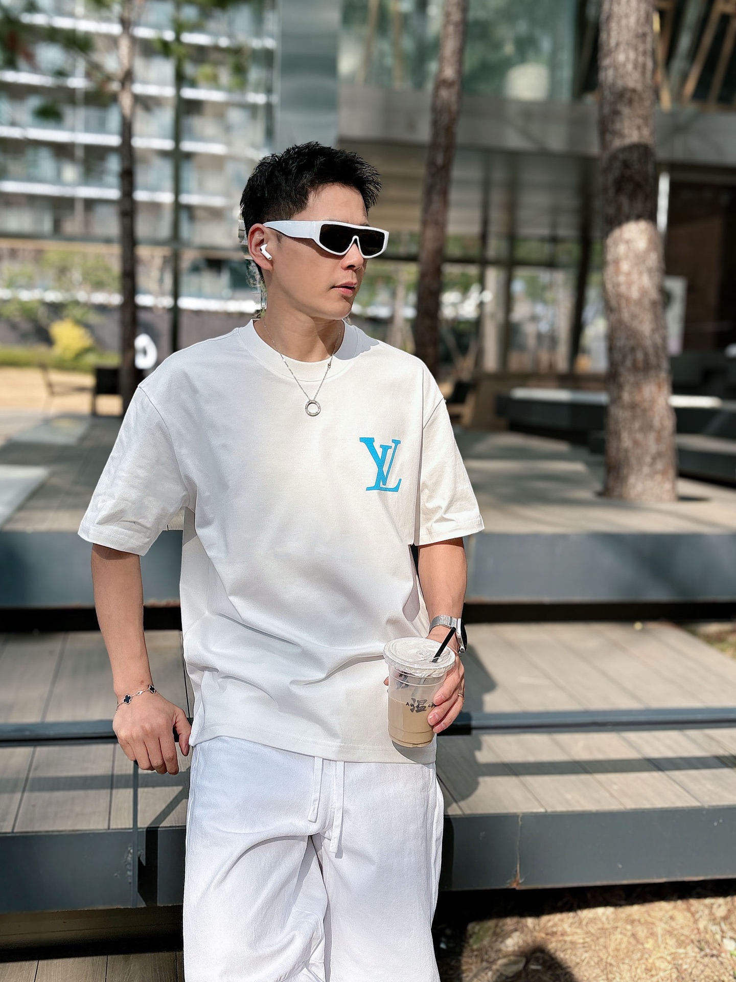 Louis Vuitton Basic Clothing Cotton Black M-l-xl