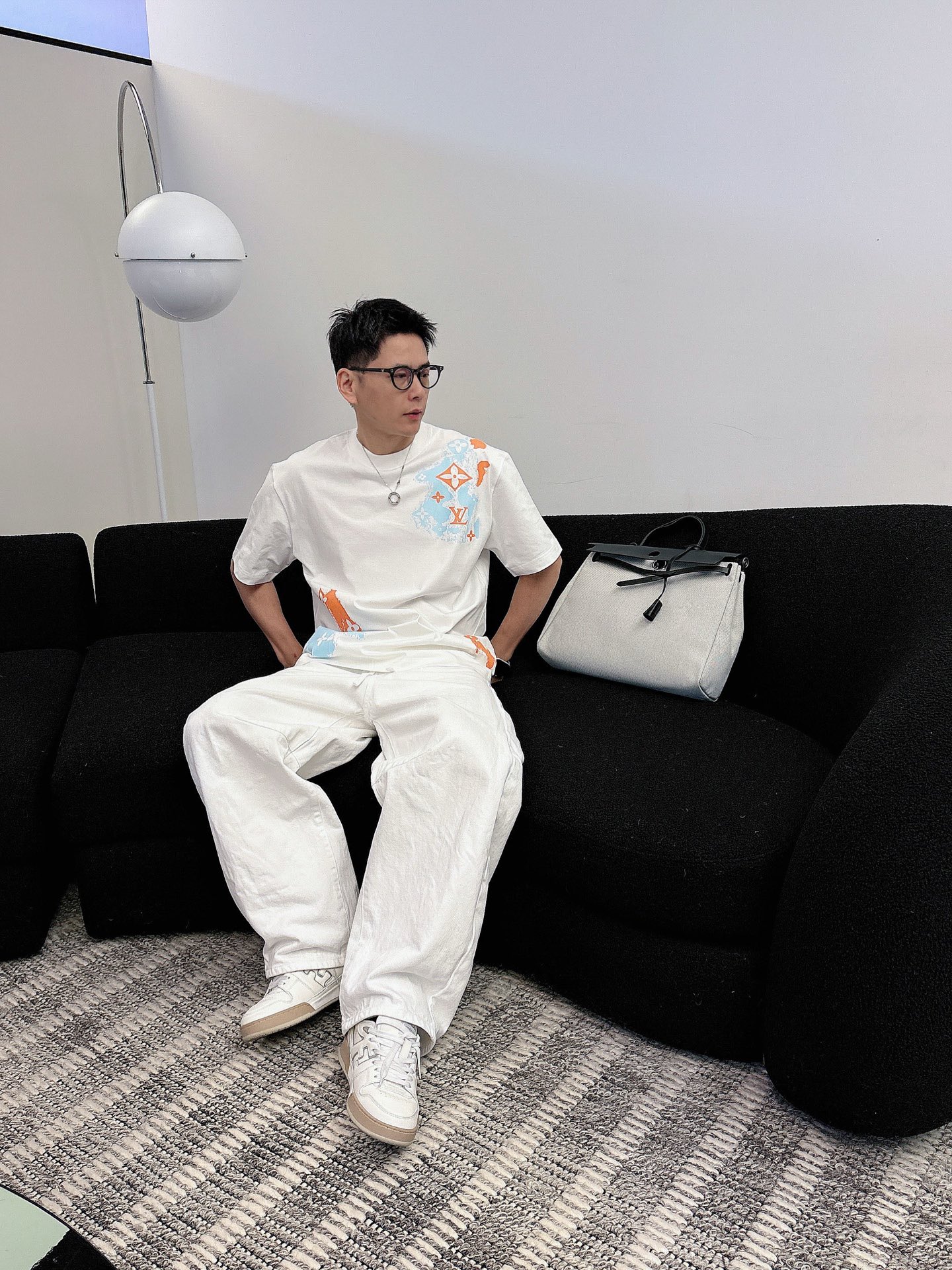 Louis Vuitton Basic Clothing Cotton Black M-l-xl