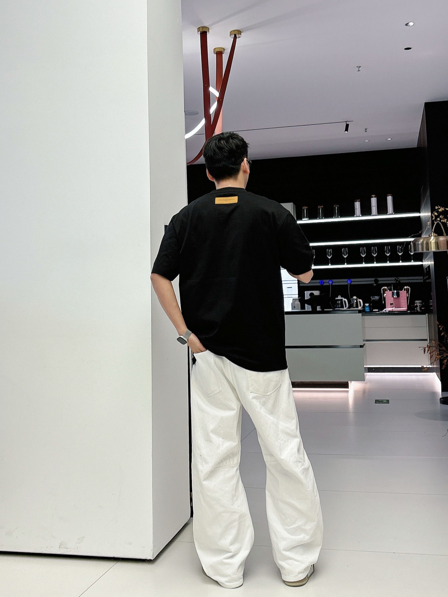 Louis Vuitton Basic Clothing Cotton Black M-l-xl