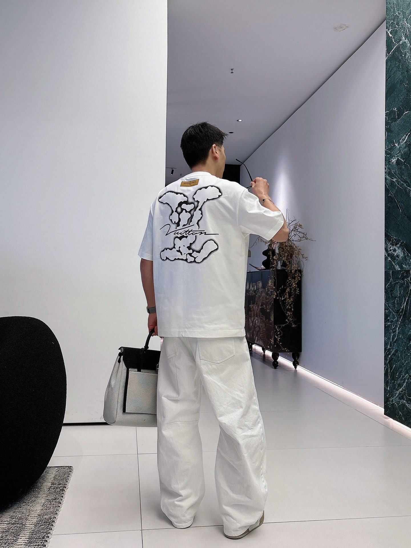 Louis Vuitton Basic Clothing Cotton Black M-l-xl