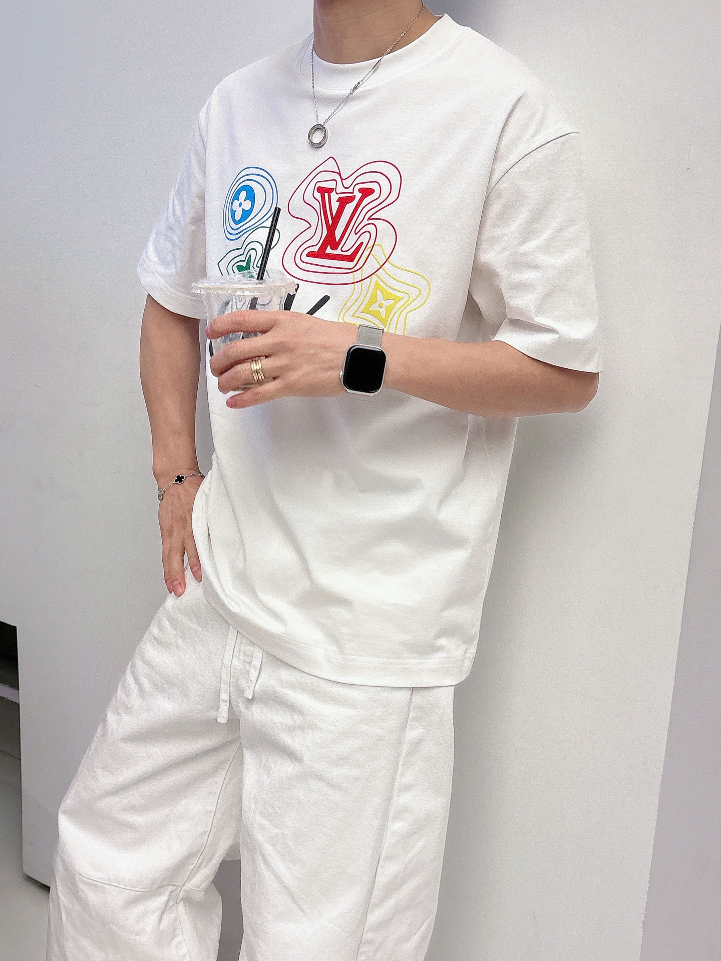Louis Vuitton Basic Clothing Cotton Black M-l-xl
