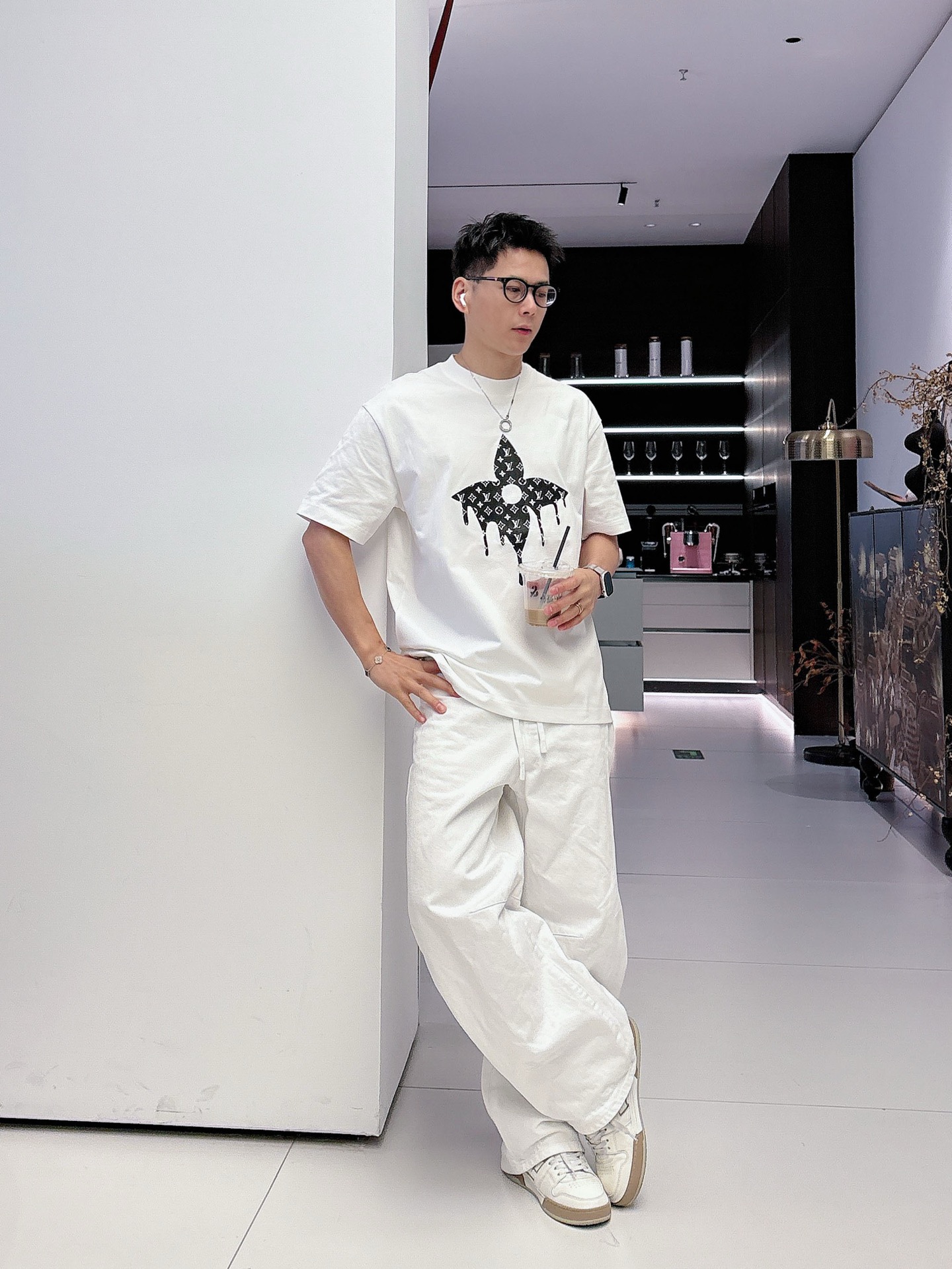 Louis Vuitton Basic Clothing Cotton Black M-l-xl