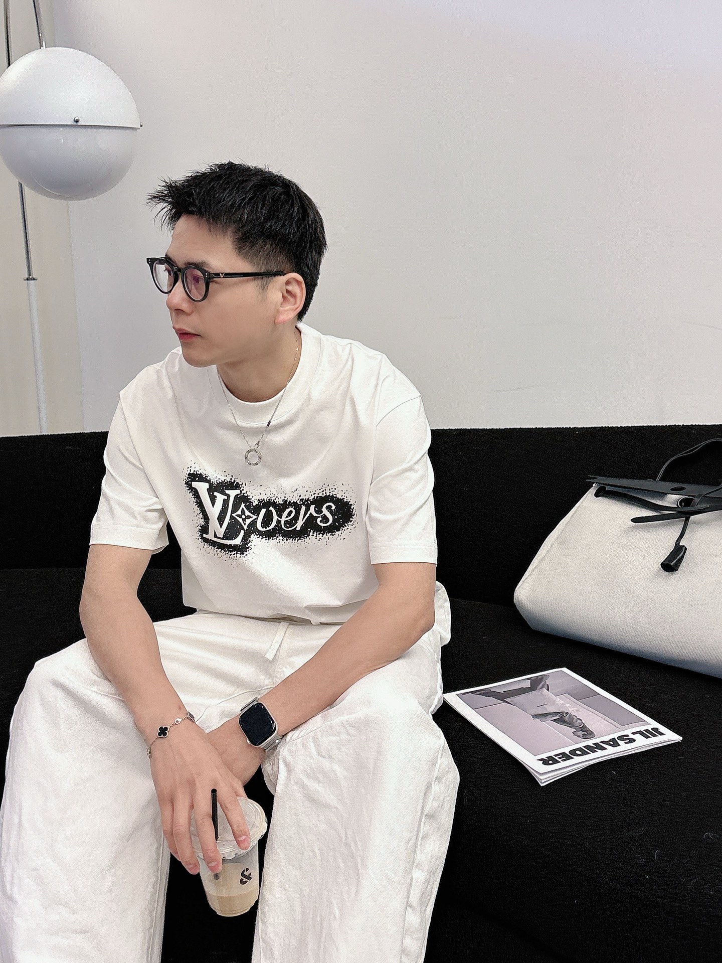 Louis Vuitton Basic Clothing Cotton Black M-l-xl