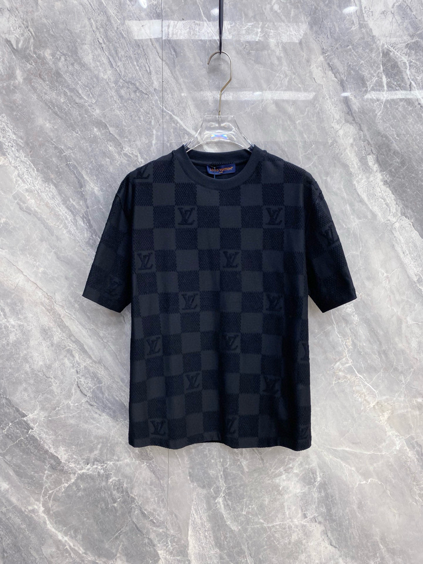Louis Vuitton Basic Clothing Cotton Black M-l-xl