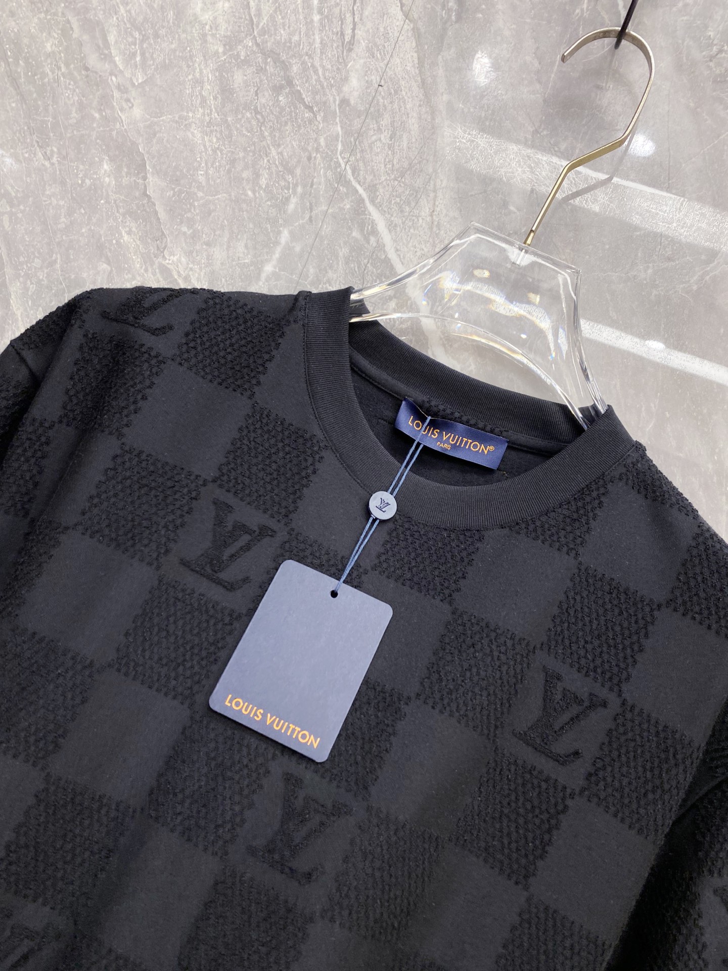 Louis Vuitton Basic Clothing Cotton Black M-l-xl
