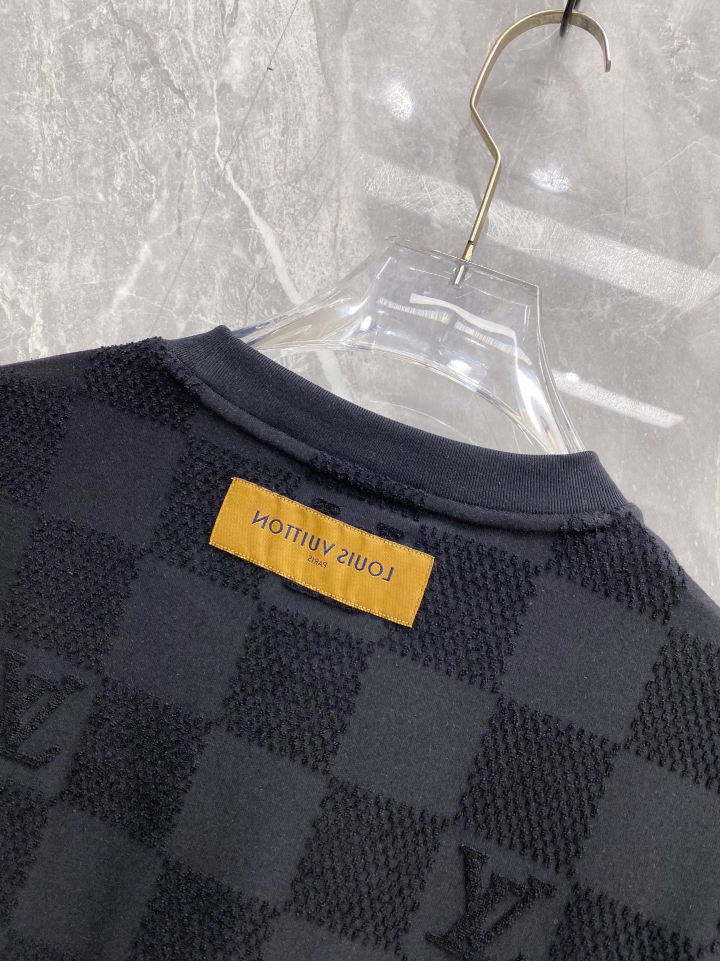 Louis Vuitton Basic Clothing Cotton Black M-l-xl