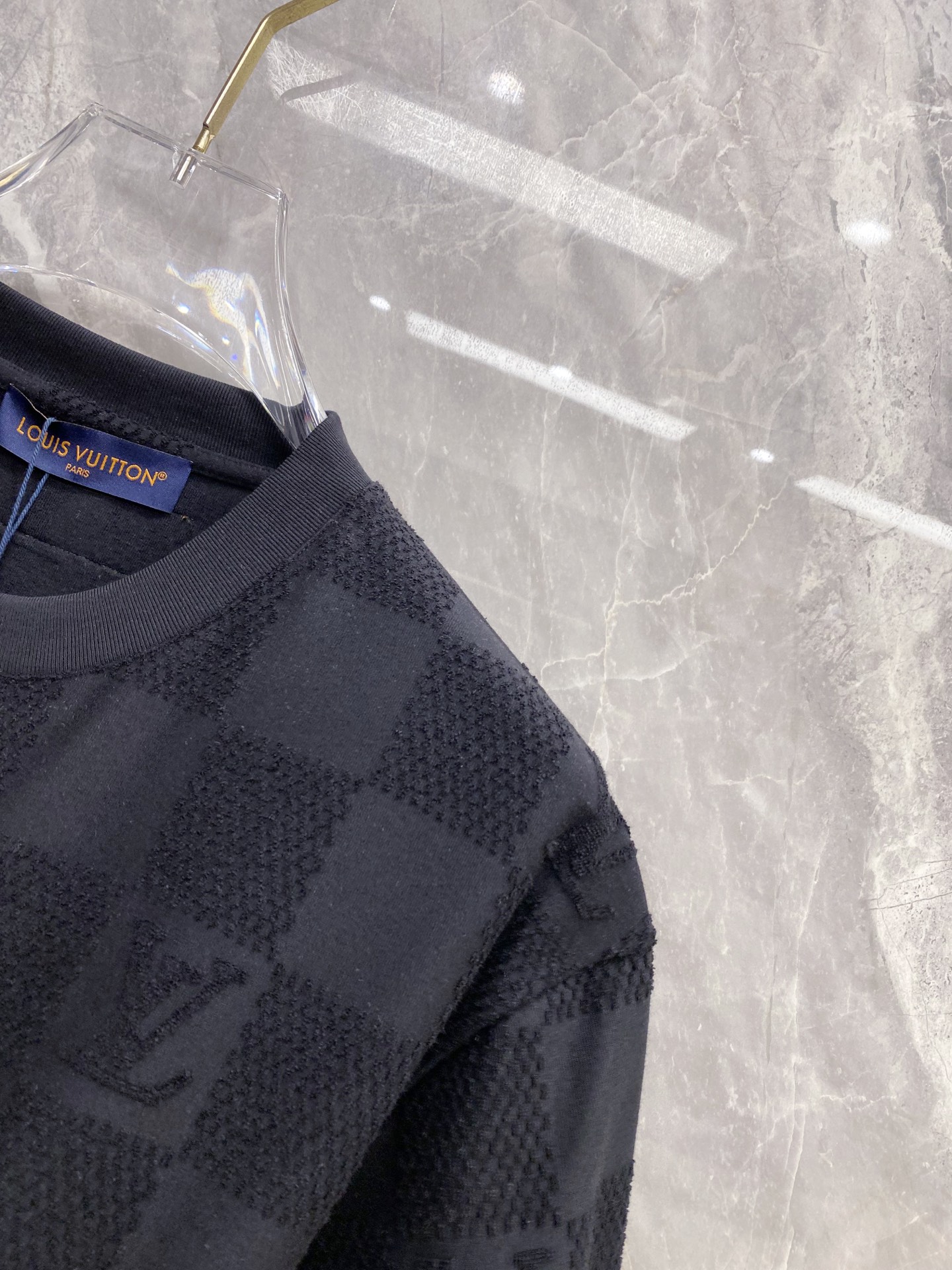 Louis Vuitton Basic Clothing Cotton Black M-l-xl