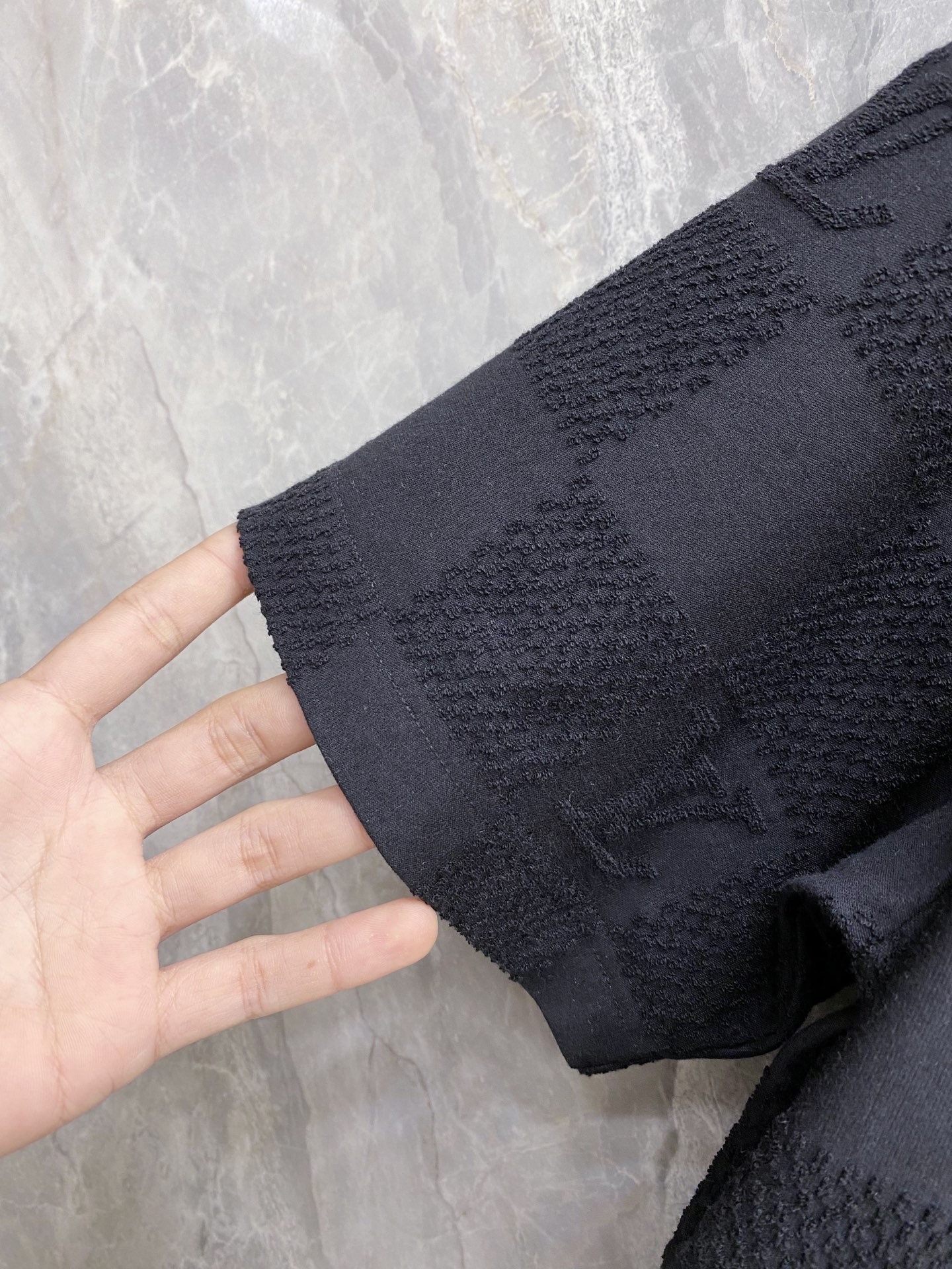 Louis Vuitton Basic Clothing Cotton Black M-l-xl