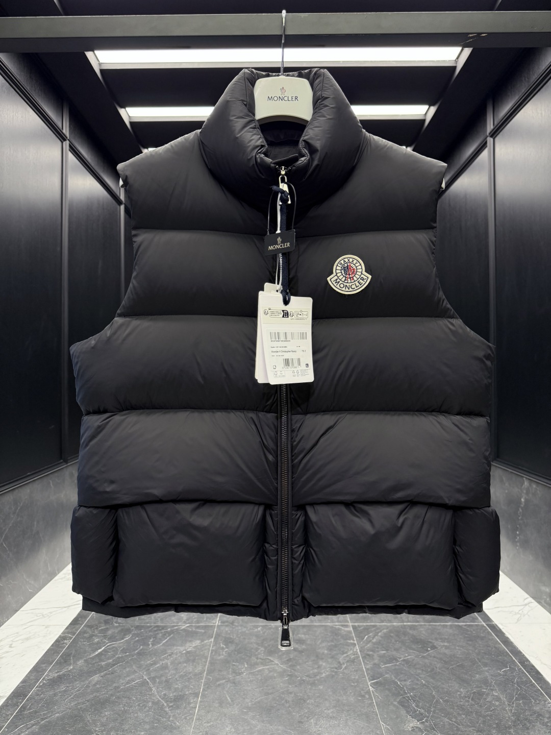 Moncler Female Down Vest Black Couple Style S-m-l