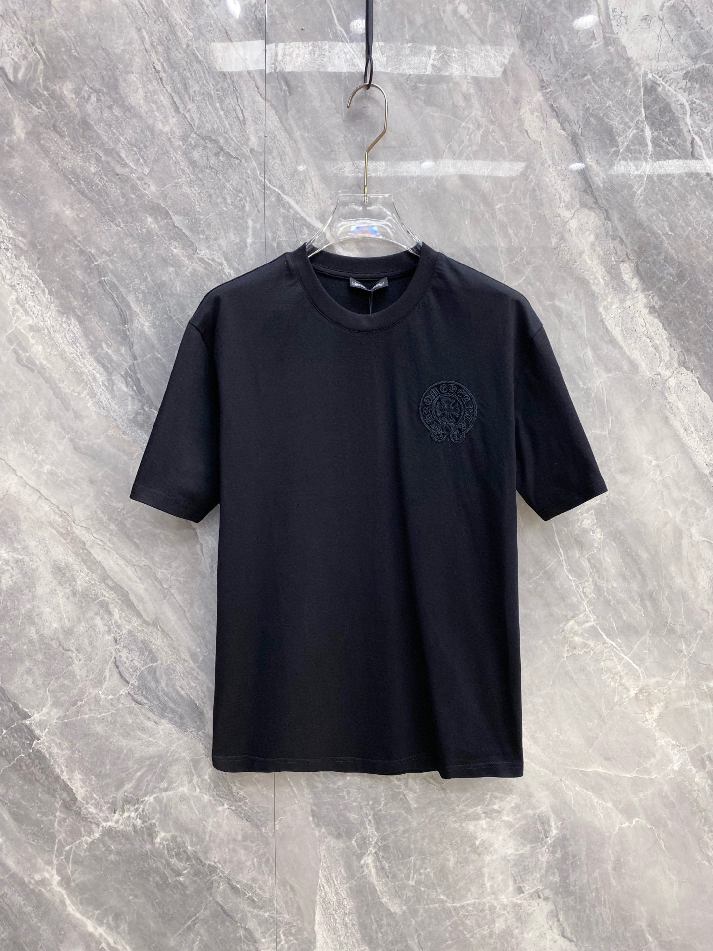 Chrome Hearts Basic Clothing Cotton Black M-l-xl
