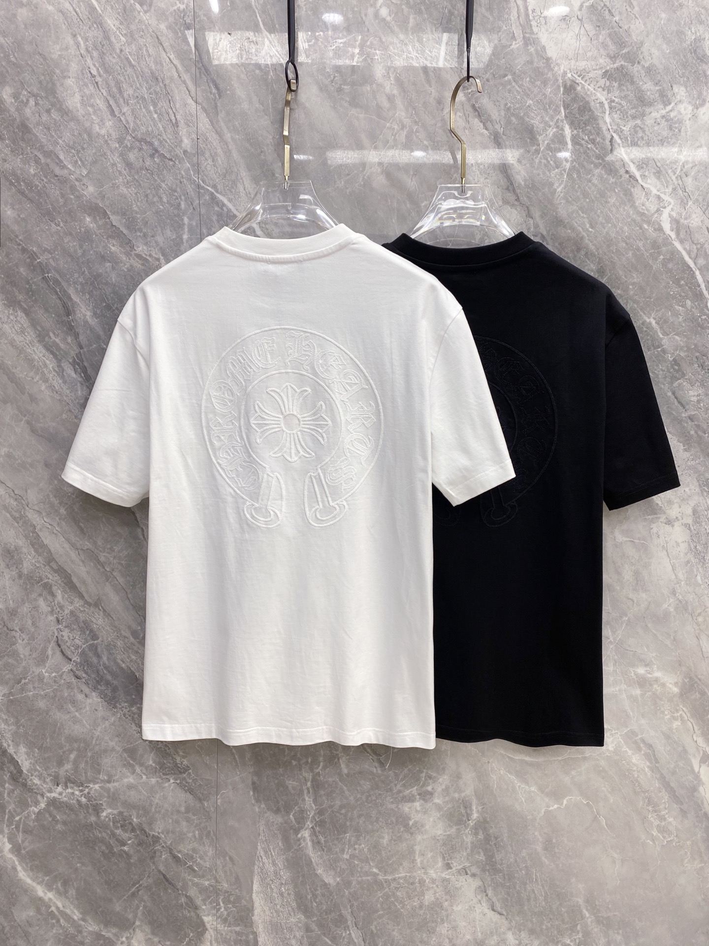 Chrome Hearts Basic Clothing Cotton Black M-l-xl