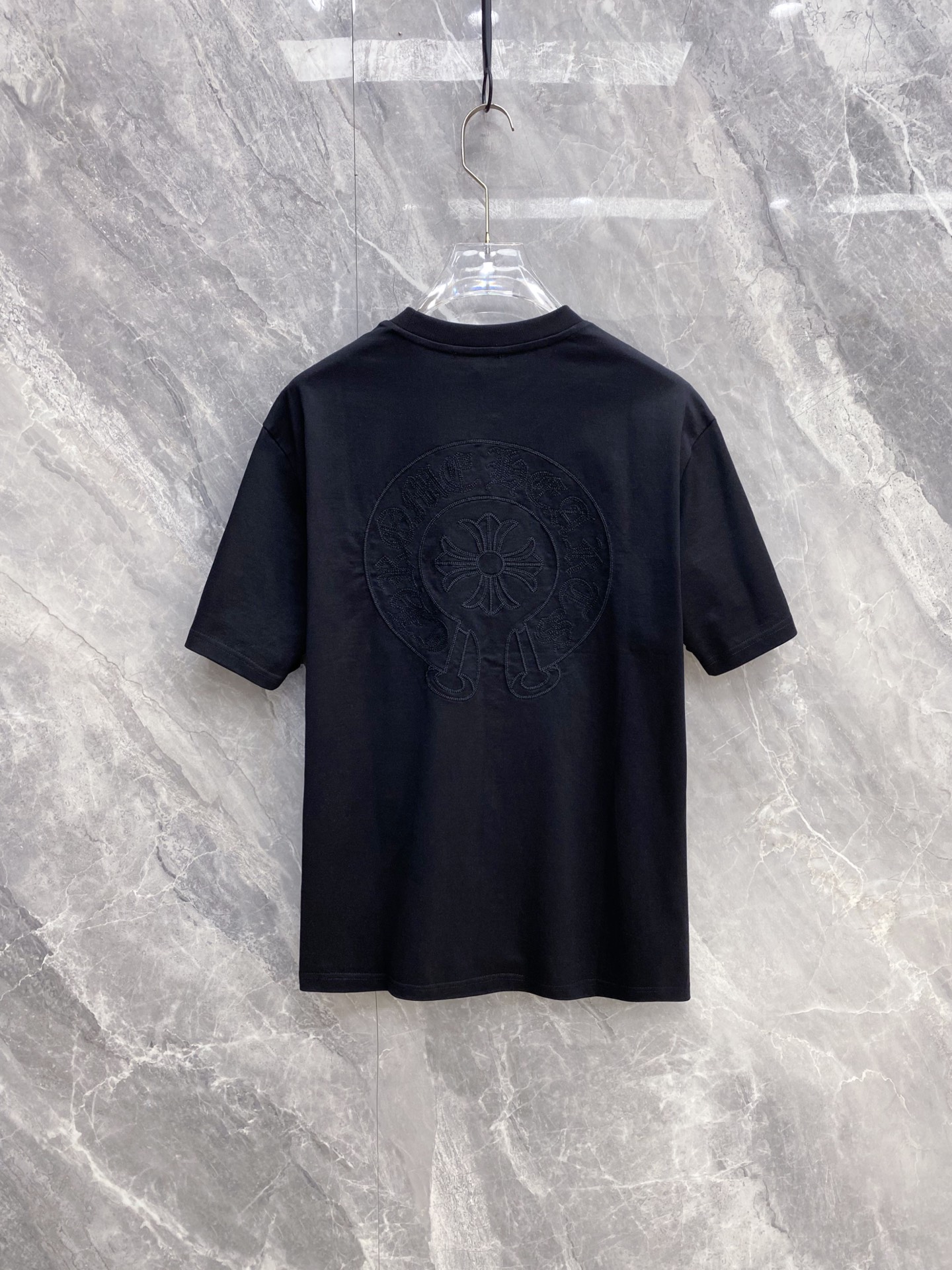 Chrome Hearts Basic Clothing Cotton Black M-l-xl