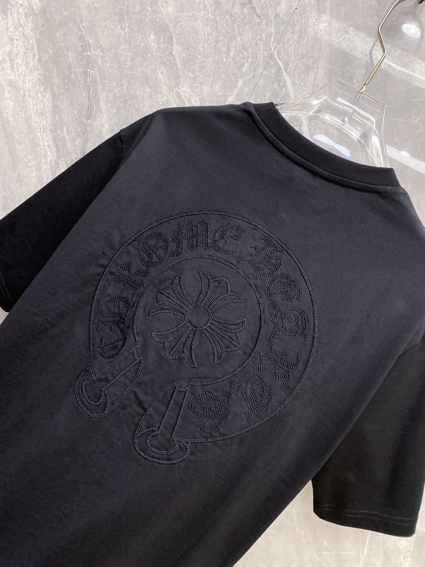 Chrome Hearts Basic Clothing Cotton Black M-l-xl