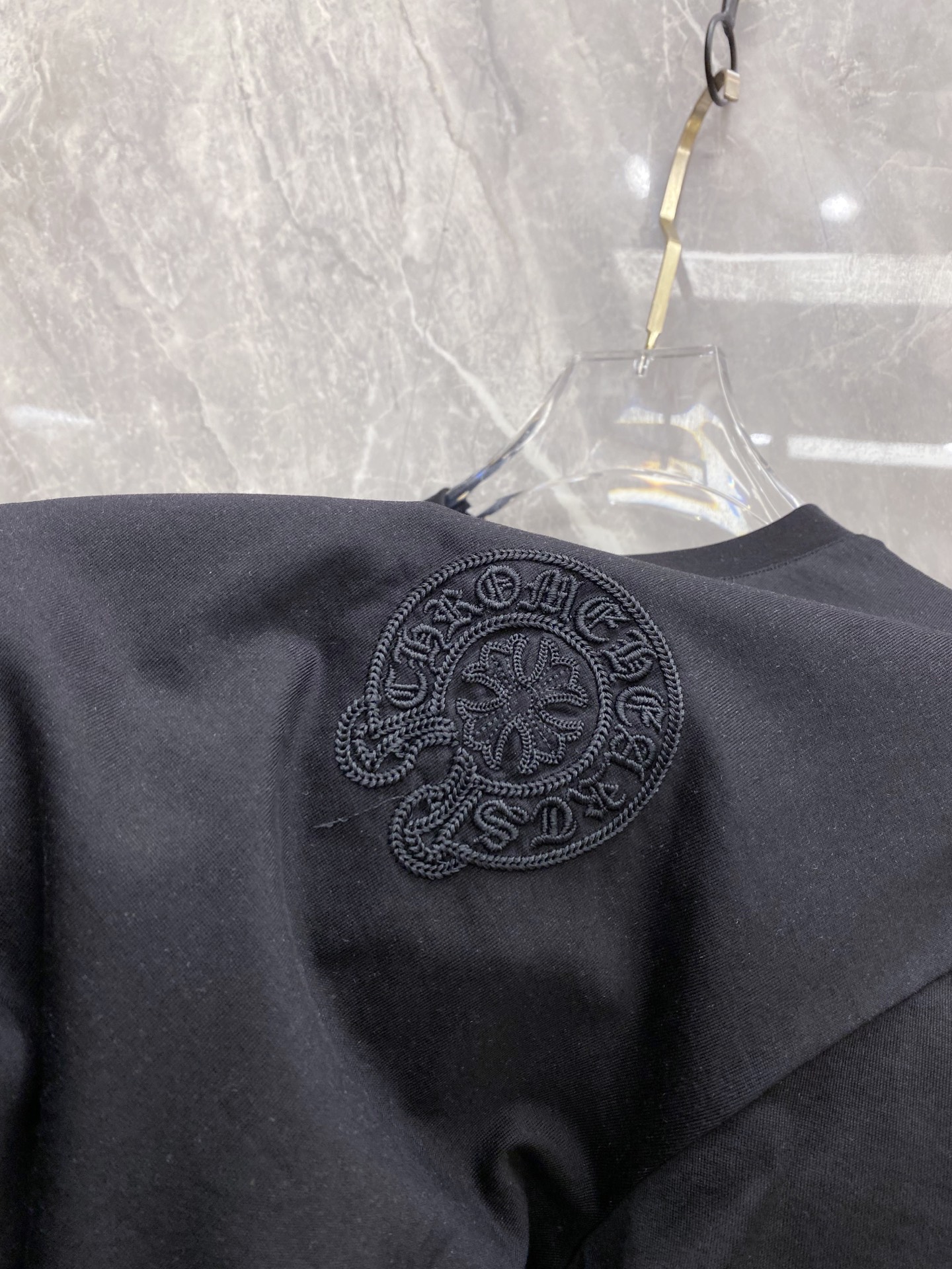 Chrome Hearts Basic Clothing Cotton Black M-l-xl