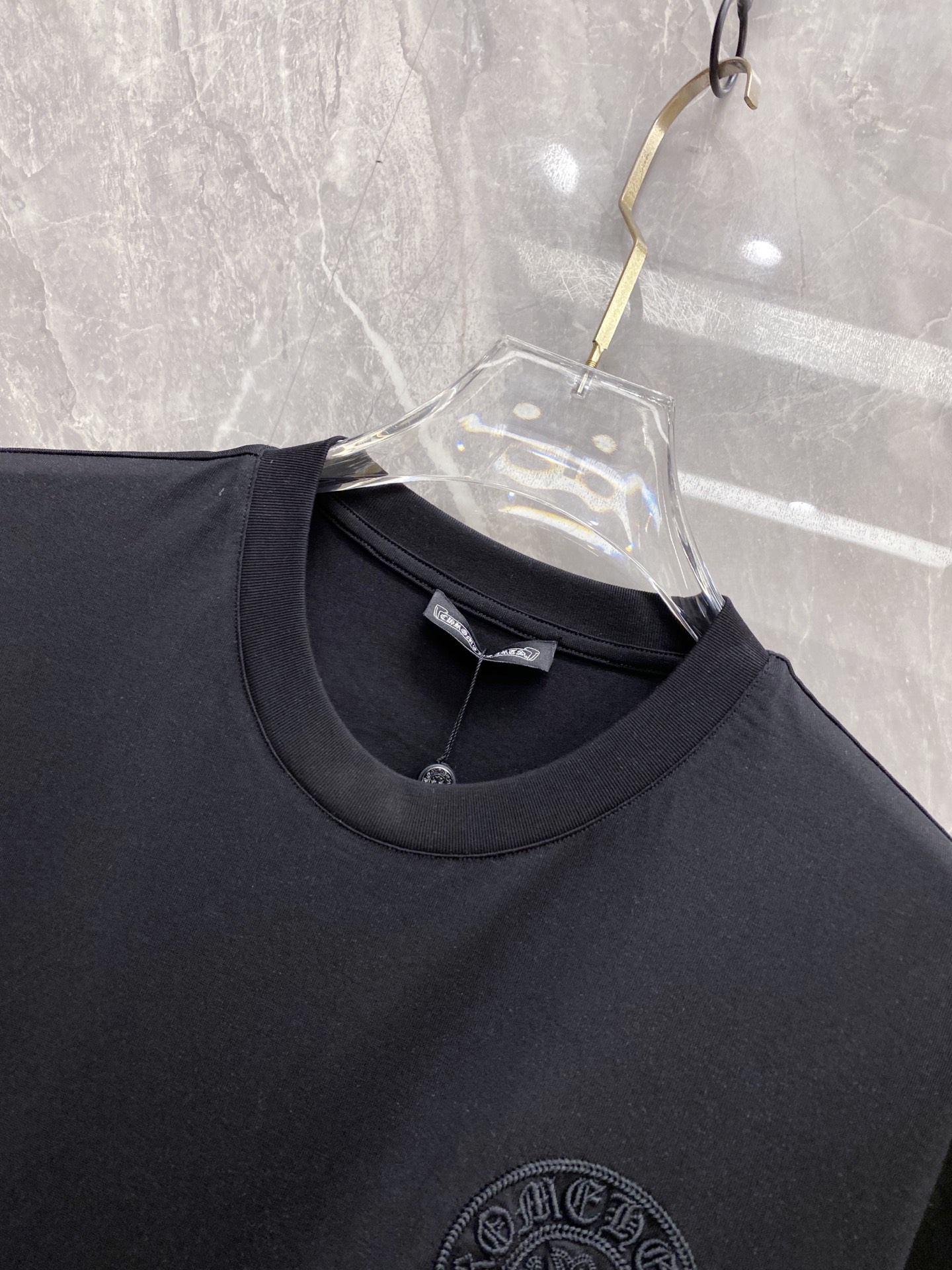 Chrome Hearts Basic Clothing Cotton Black M-l-xl