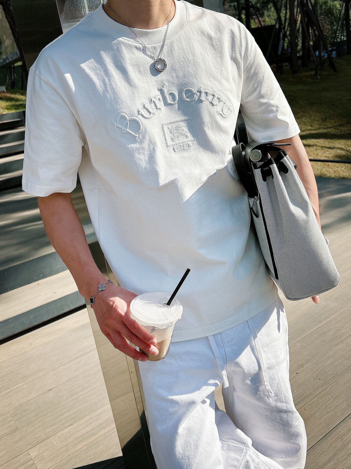Burberry Basic Clothing Cotton Black M-l-xl