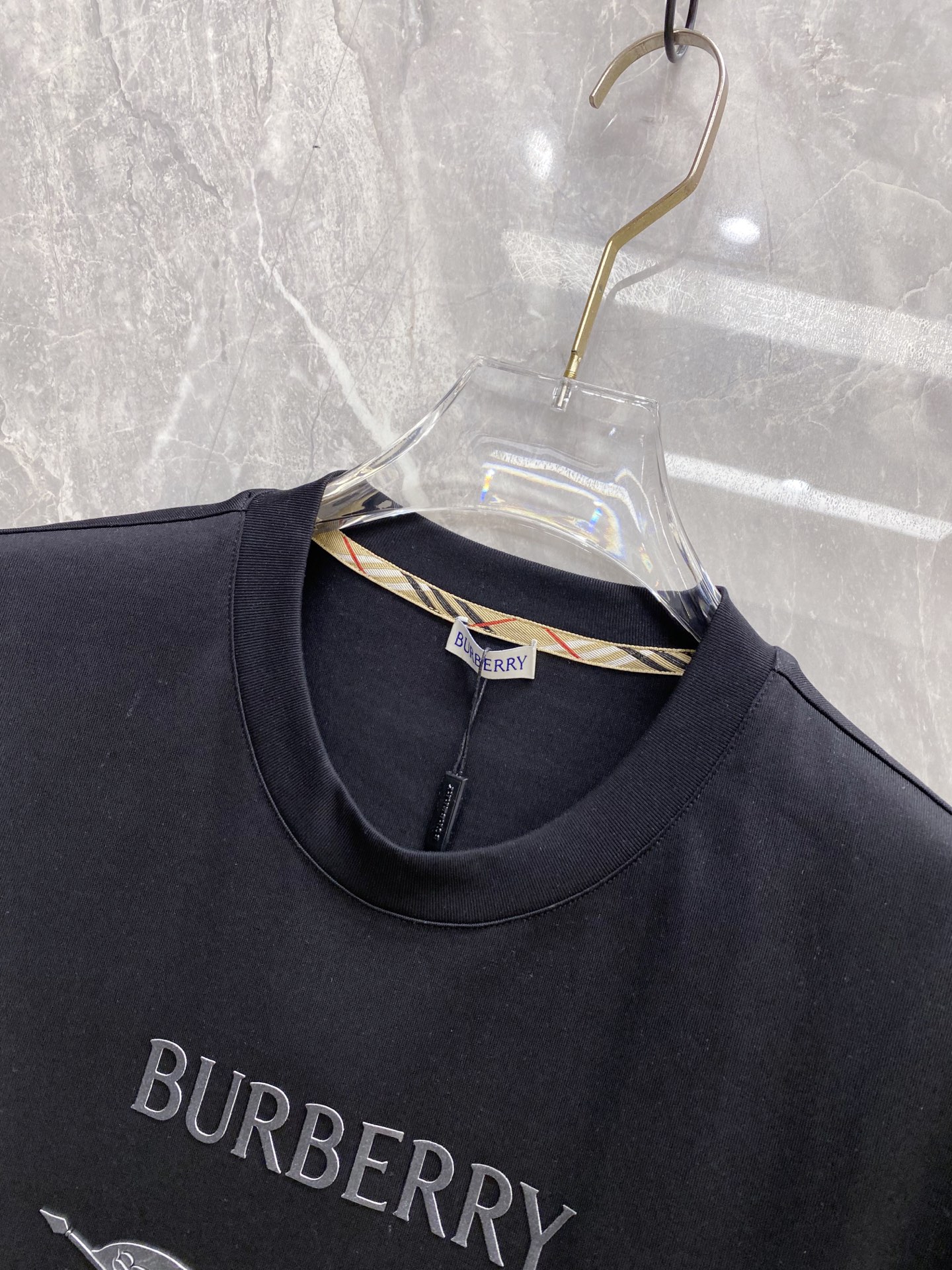 Burberry Basic Clothing Cotton Black M-l-xl