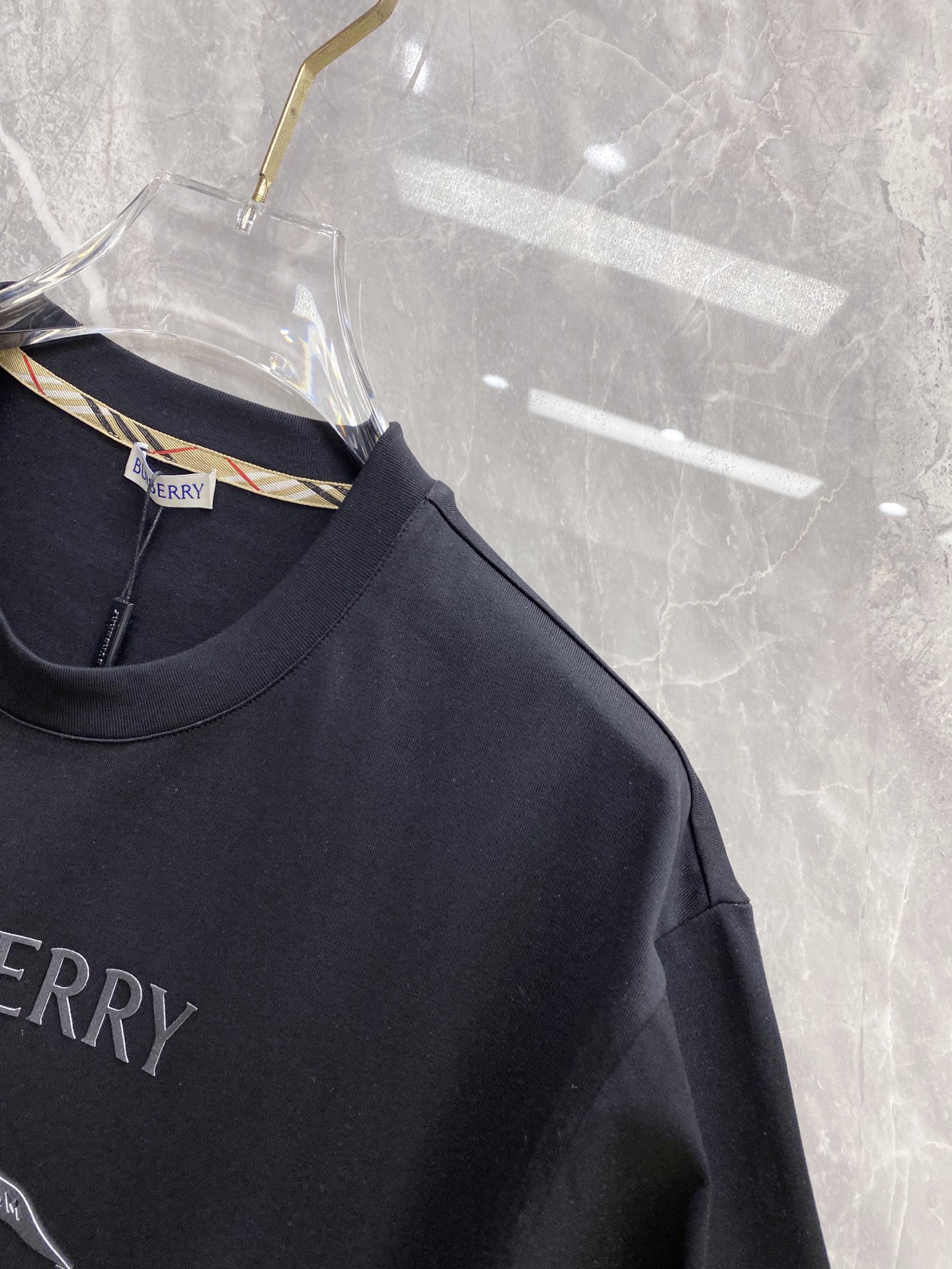 Burberry Basic Clothing Cotton Black M-l-xl