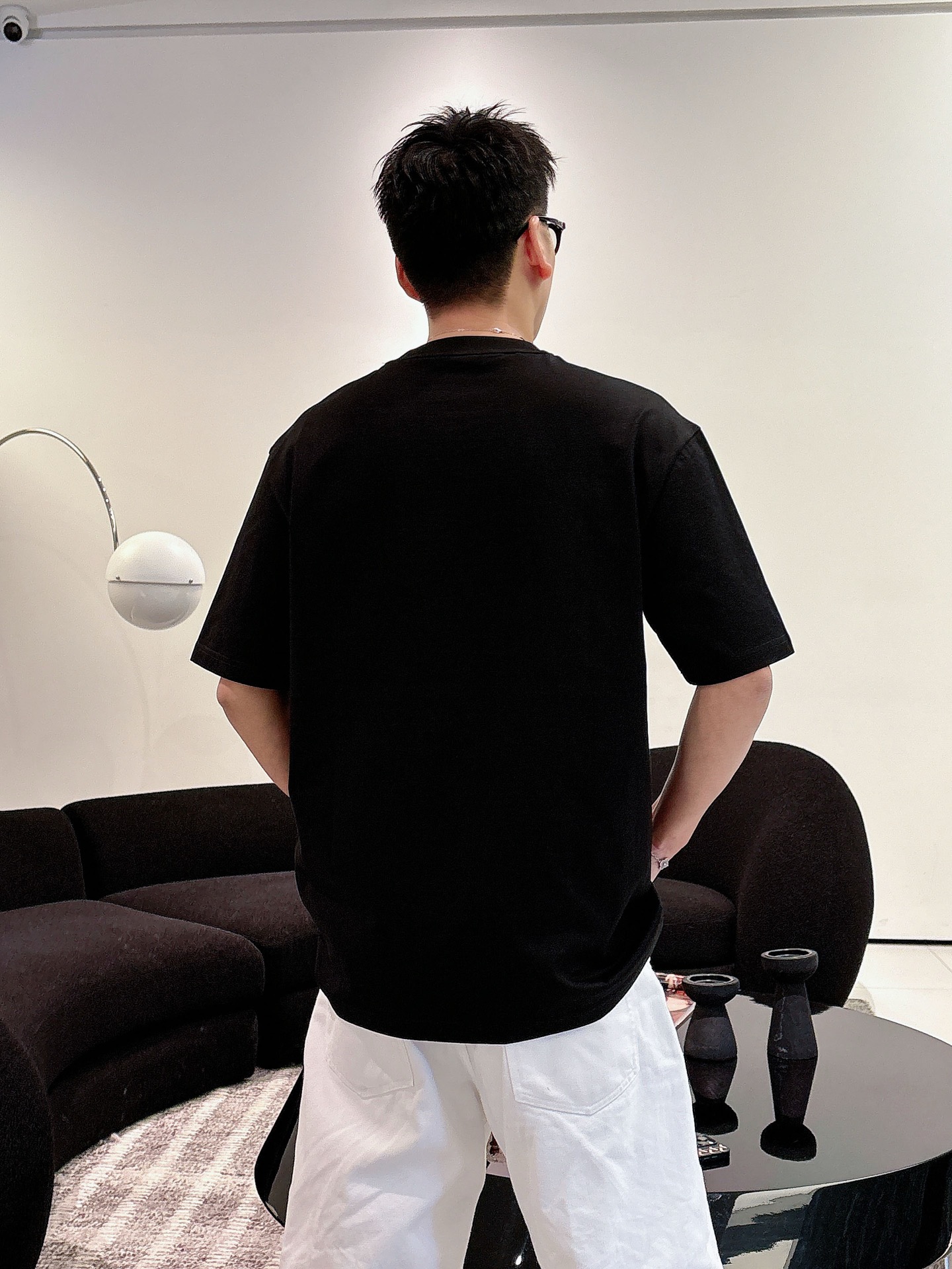 Prada Basic Clothing Cotton Black M-l-xl