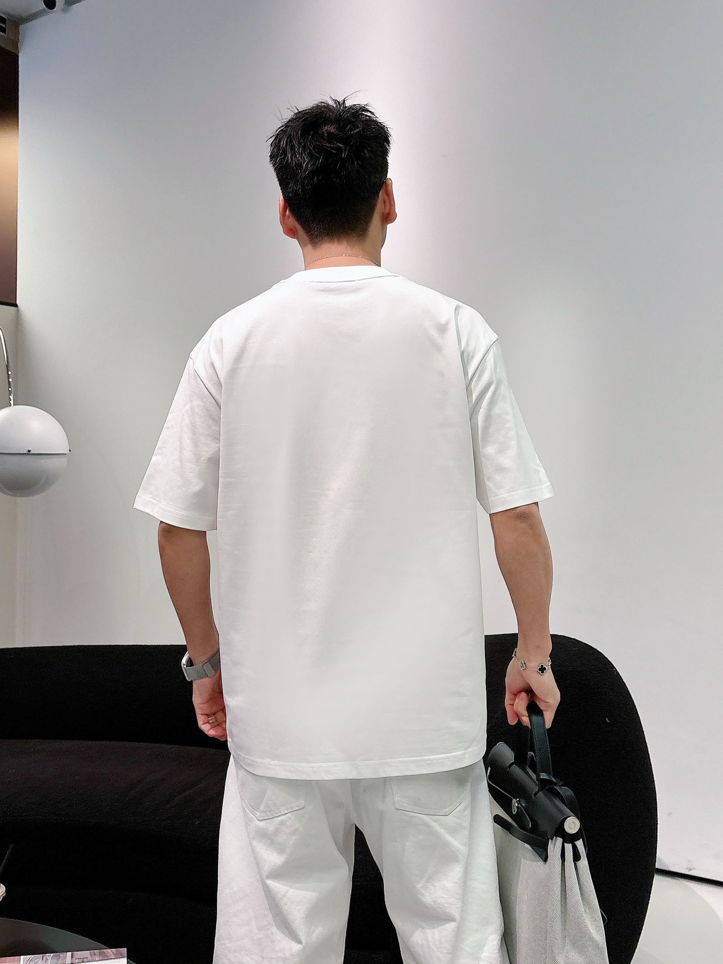 Prada Basic Clothing Cotton Black M-l-xl