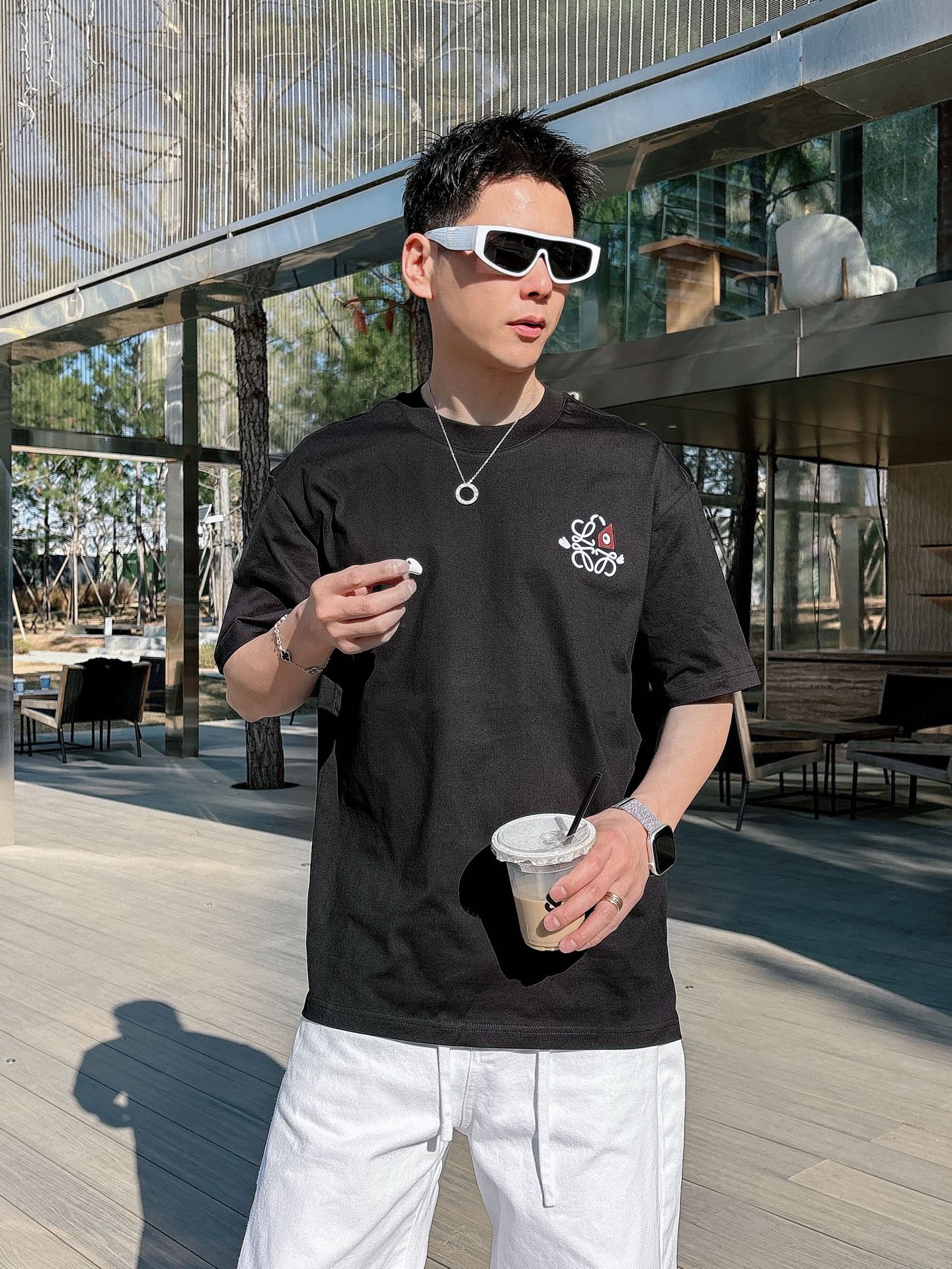 Loewe Basic Clothing Cotton Black M-l-xl