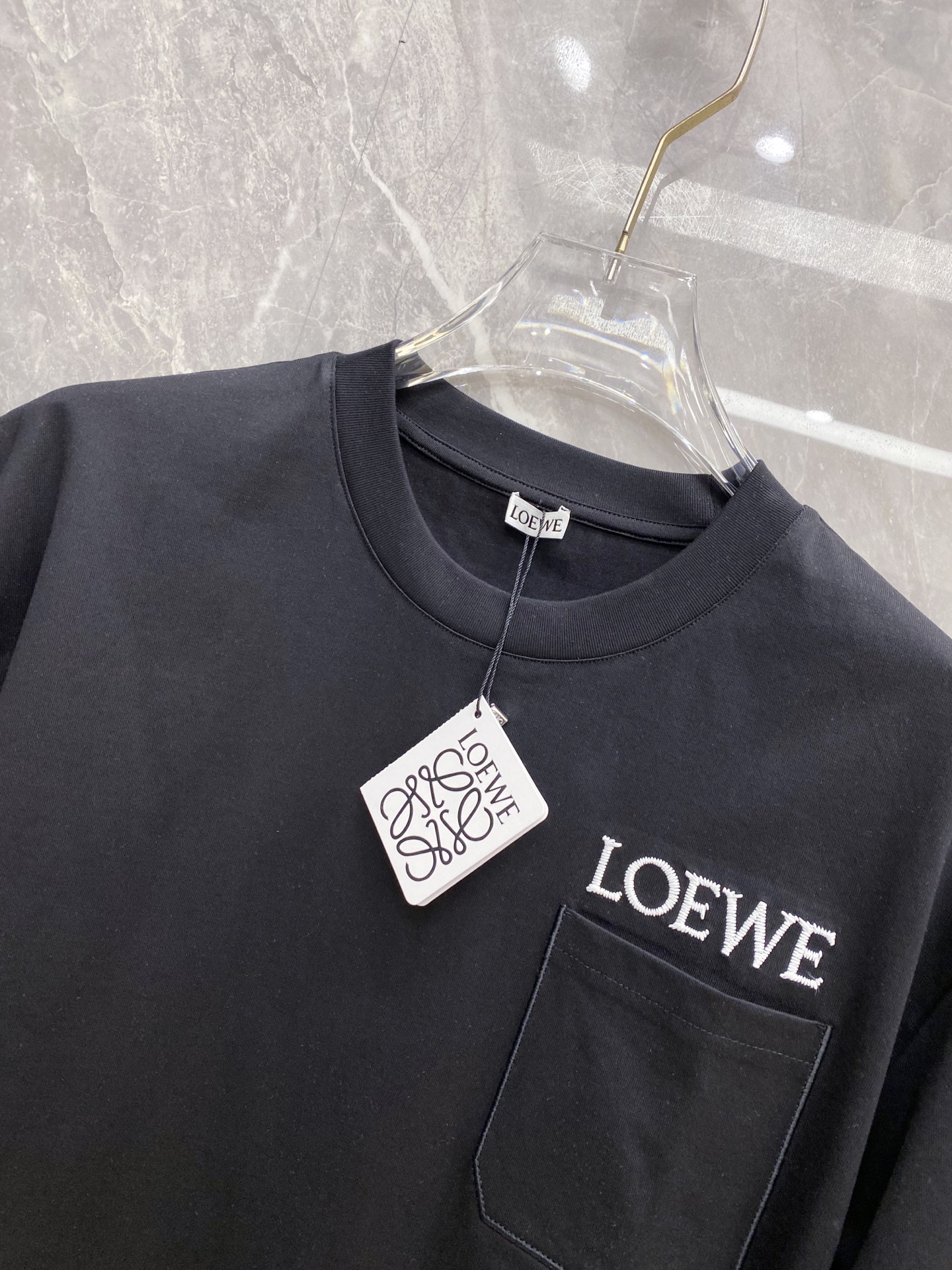 Loewe Basic Clothing Cotton Black M-l-xl