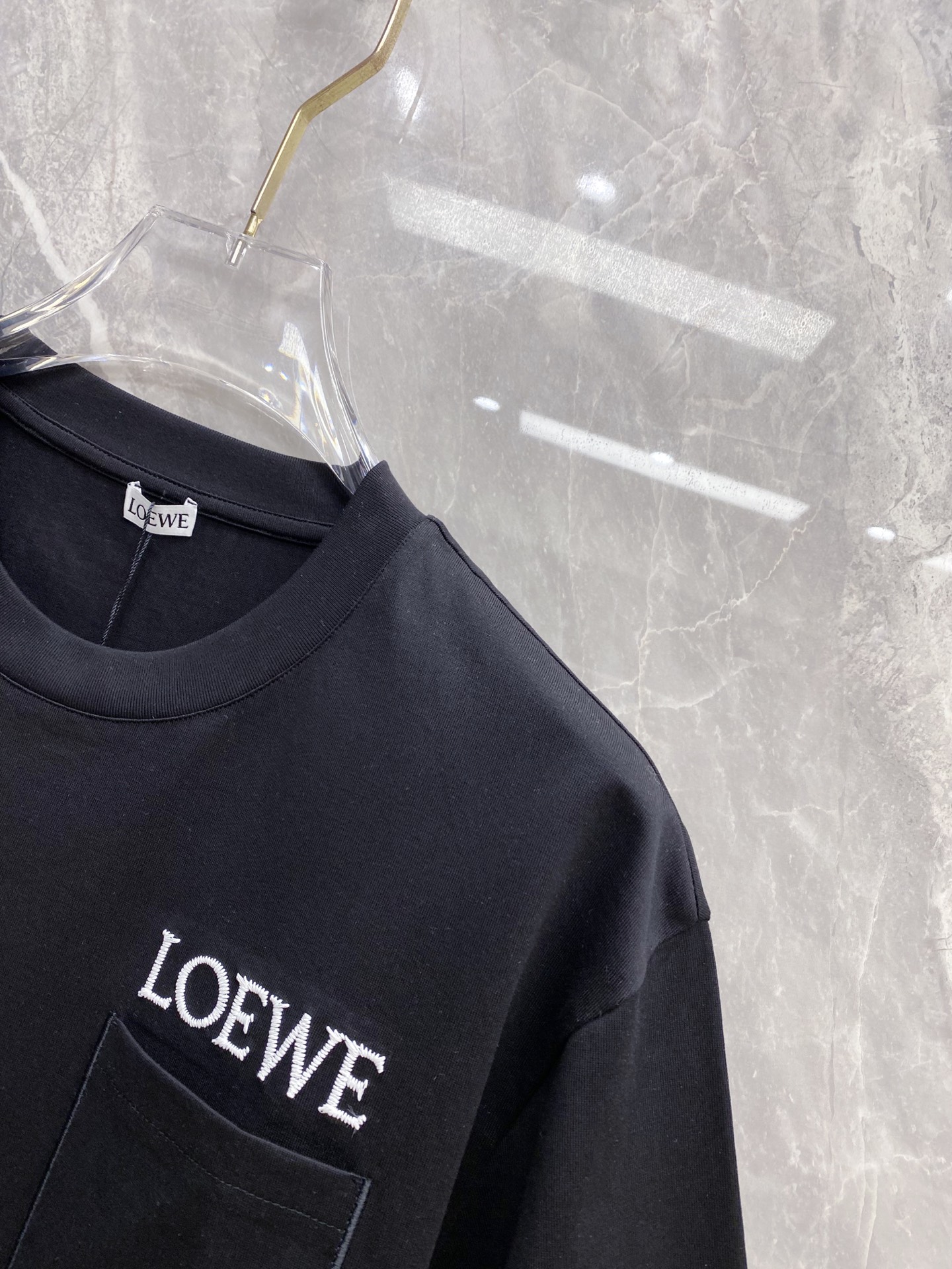 Loewe Basic Clothing Cotton Black M-l-xl