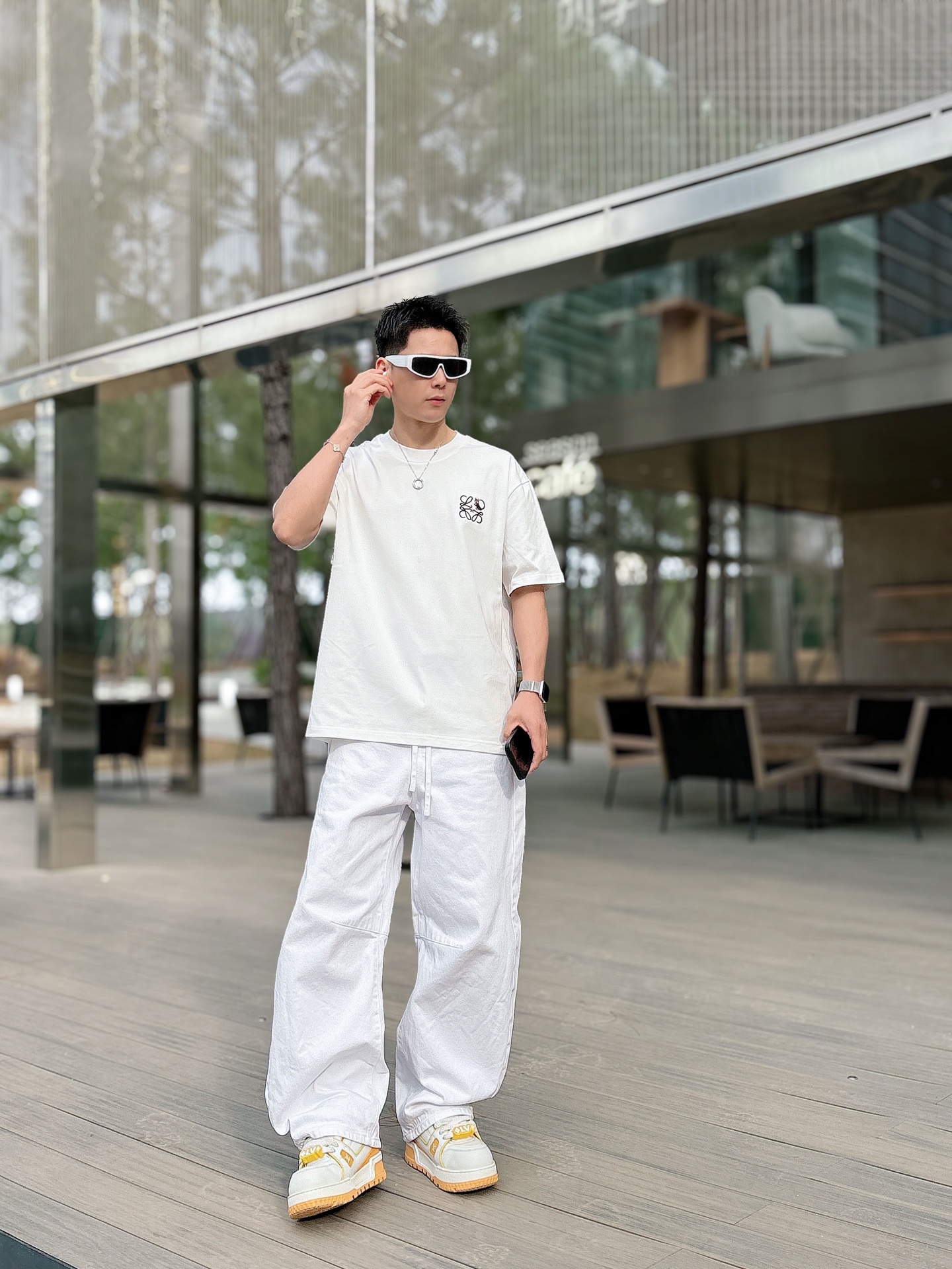 Loewe Basic Clothing Cotton Black M-l-xl
