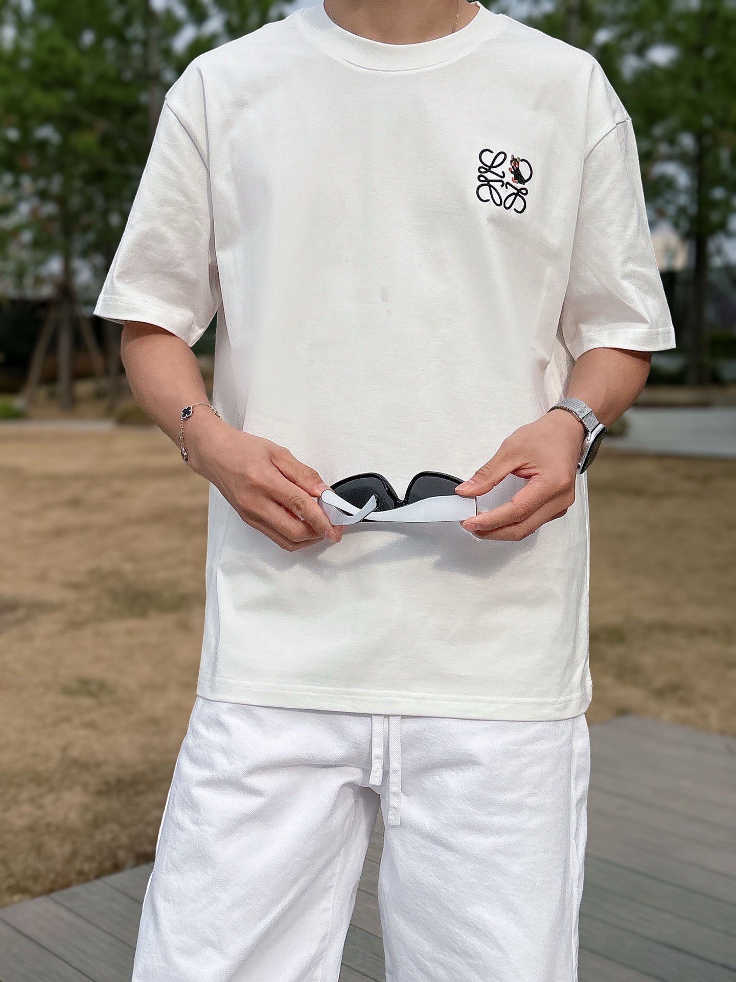 Loewe Basic Clothing Cotton Black M-l-xl