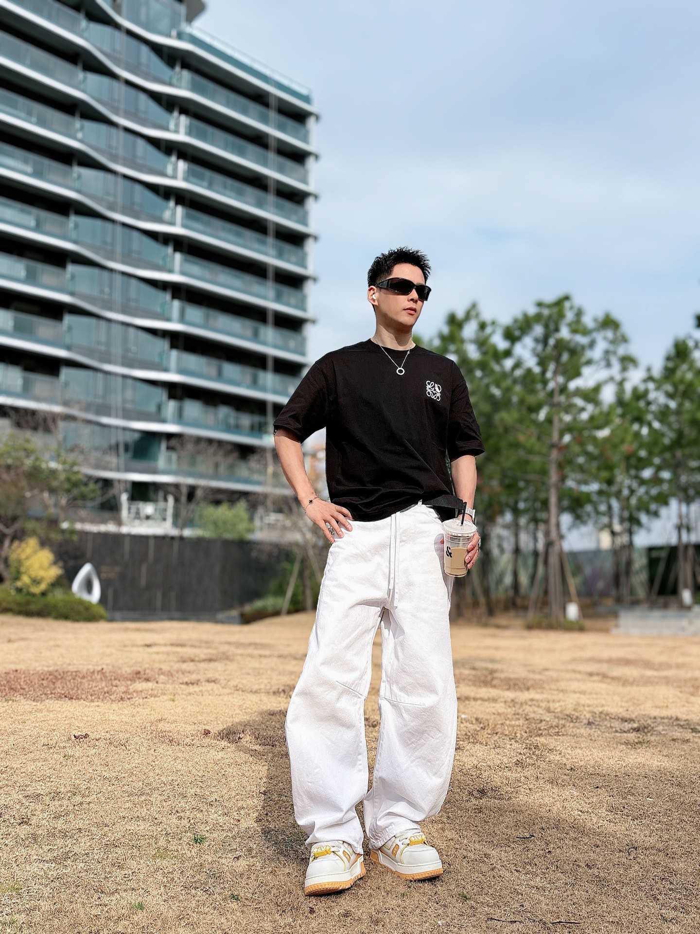 Loewe Basic Clothing Cotton Black M-l-xl