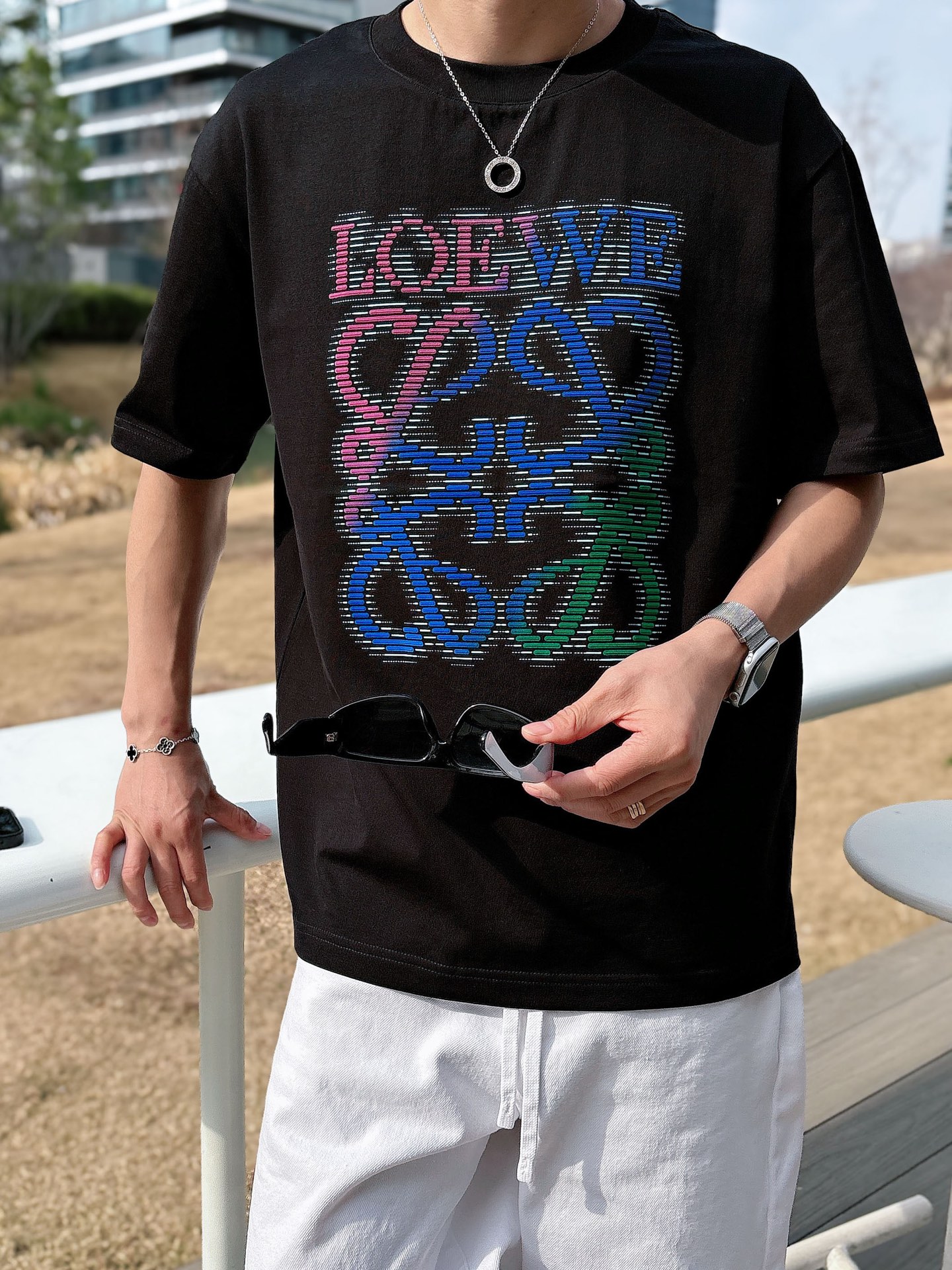 Loewe Basic Clothing Cotton Black M-l-xl
