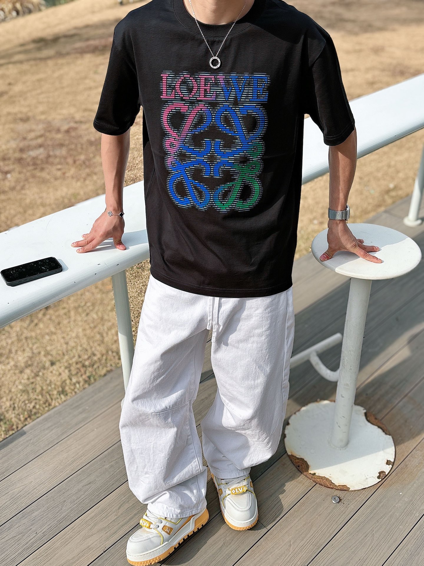 Loewe Basic Clothing Cotton Black M-l-xl