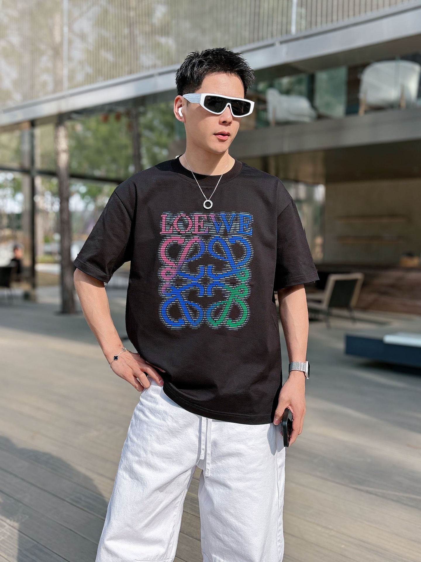 Loewe Basic Clothing Cotton Black M-l-xl