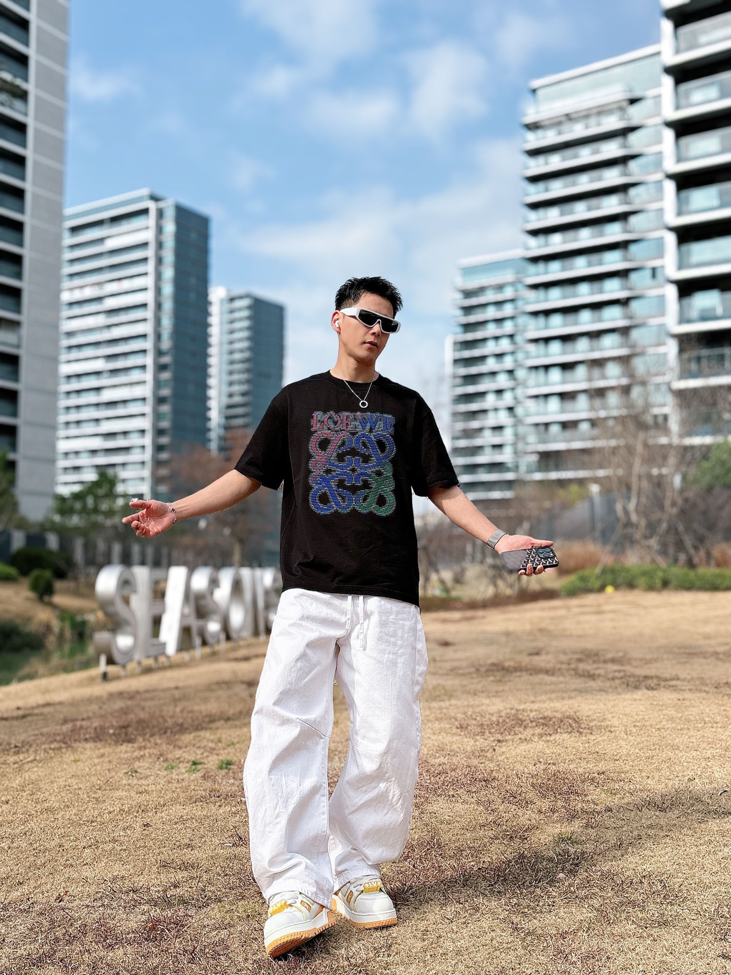 Loewe Basic Clothing Cotton Black M-l-xl