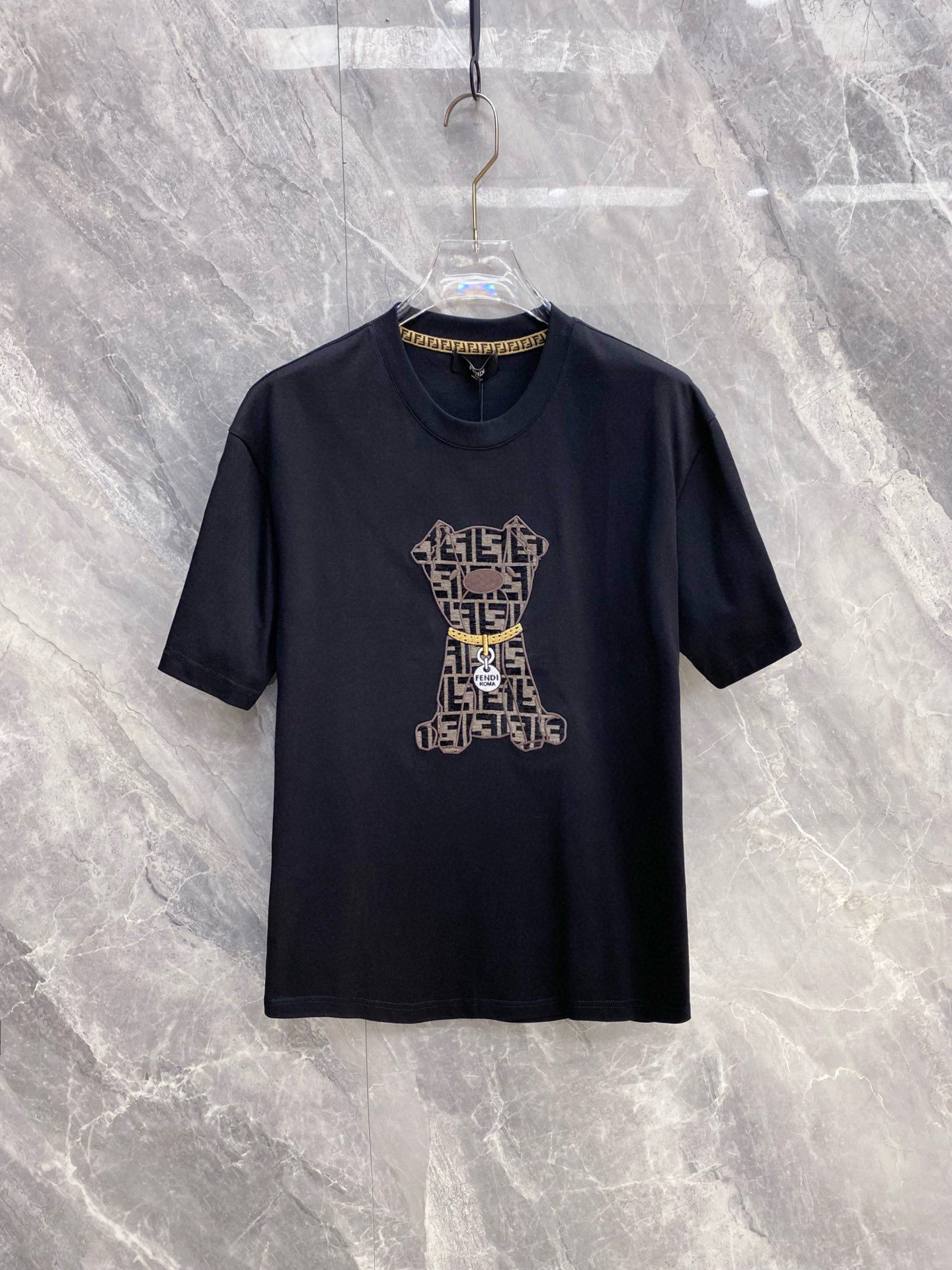 Fendi Basic Clothing Cotton Black M-l-xl
