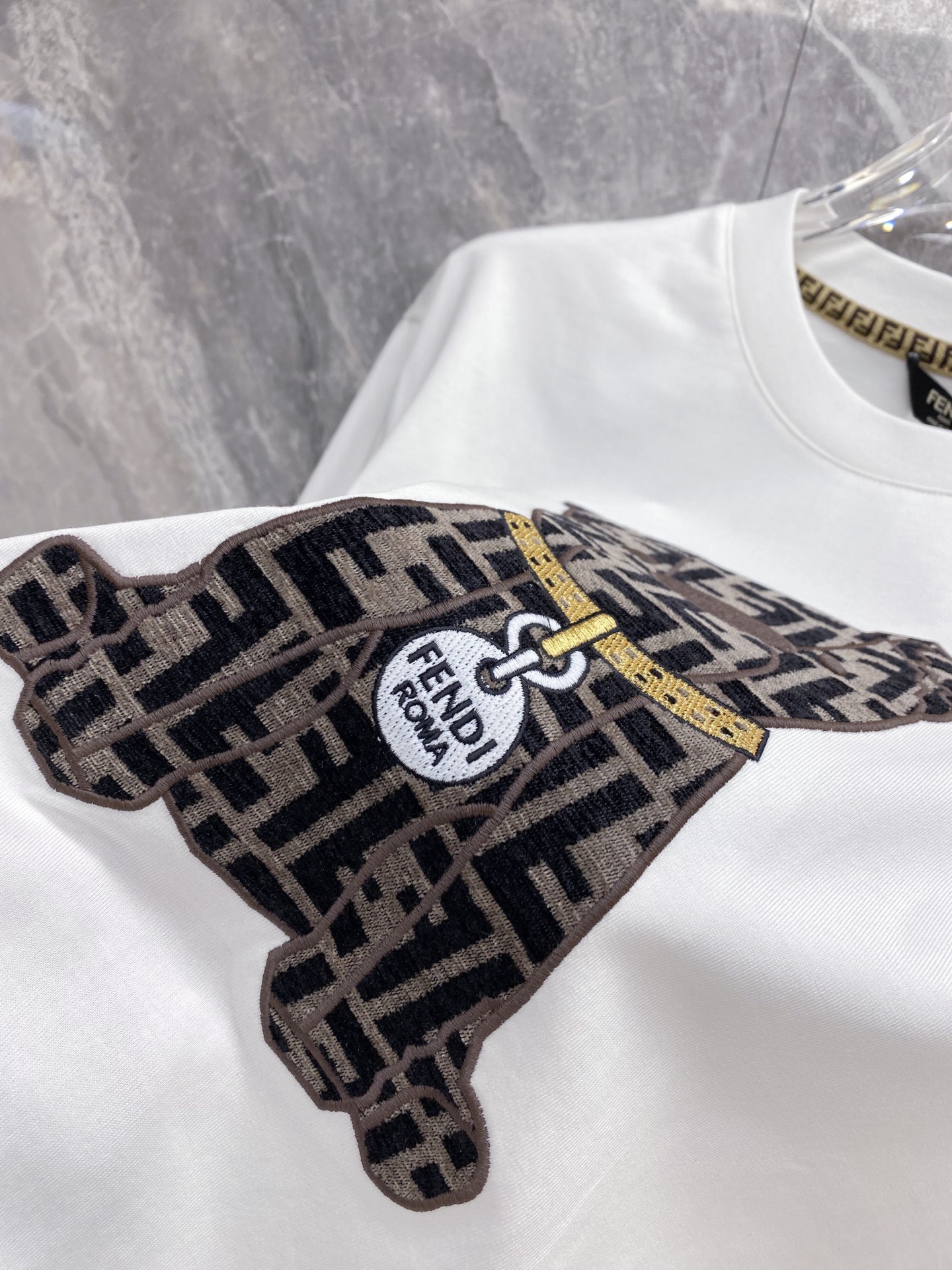 Fendi Basic Clothing Cotton Black M-l-xl